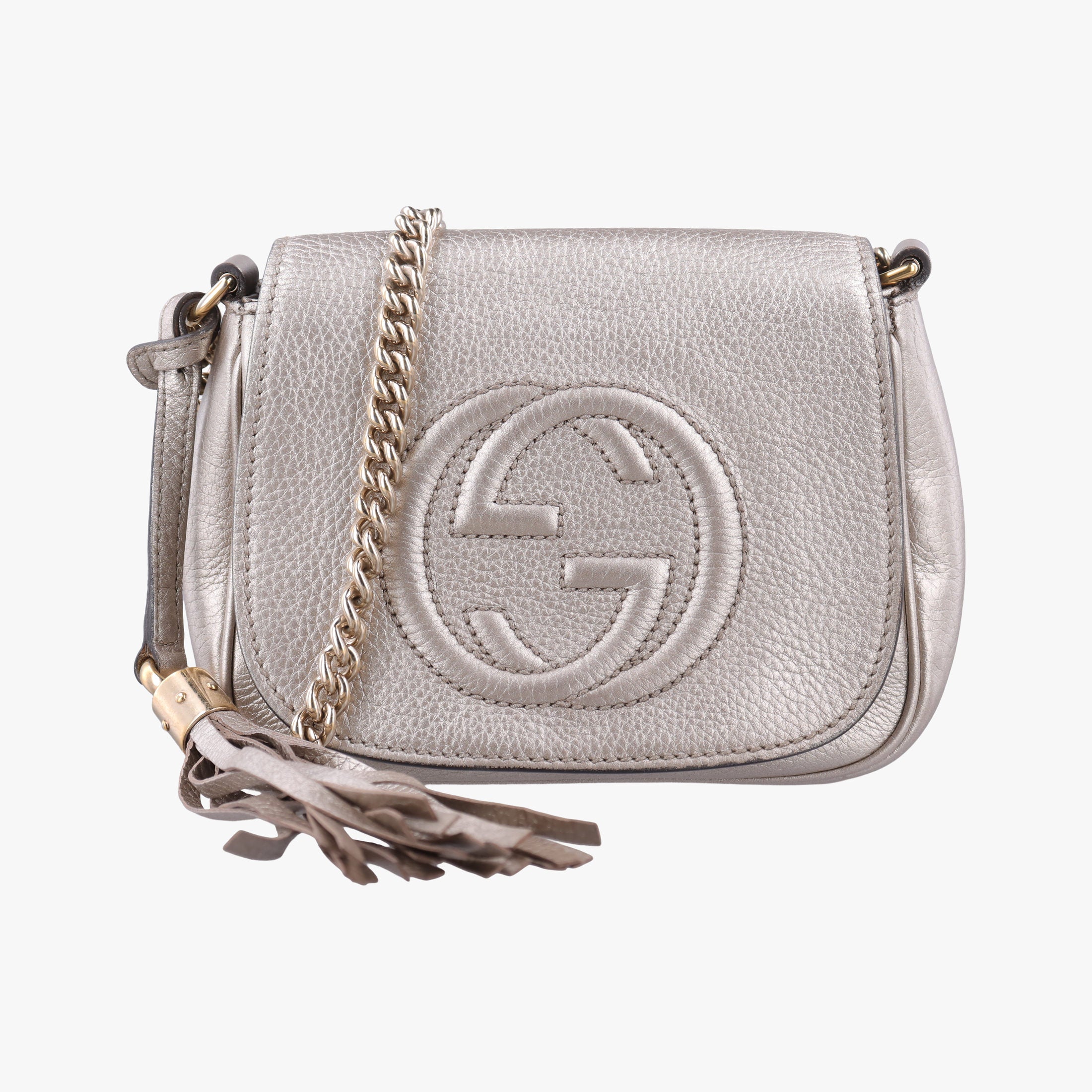 Vintage Gucci Soho Golden Leather 323190 shoulderbag | stylenewstar