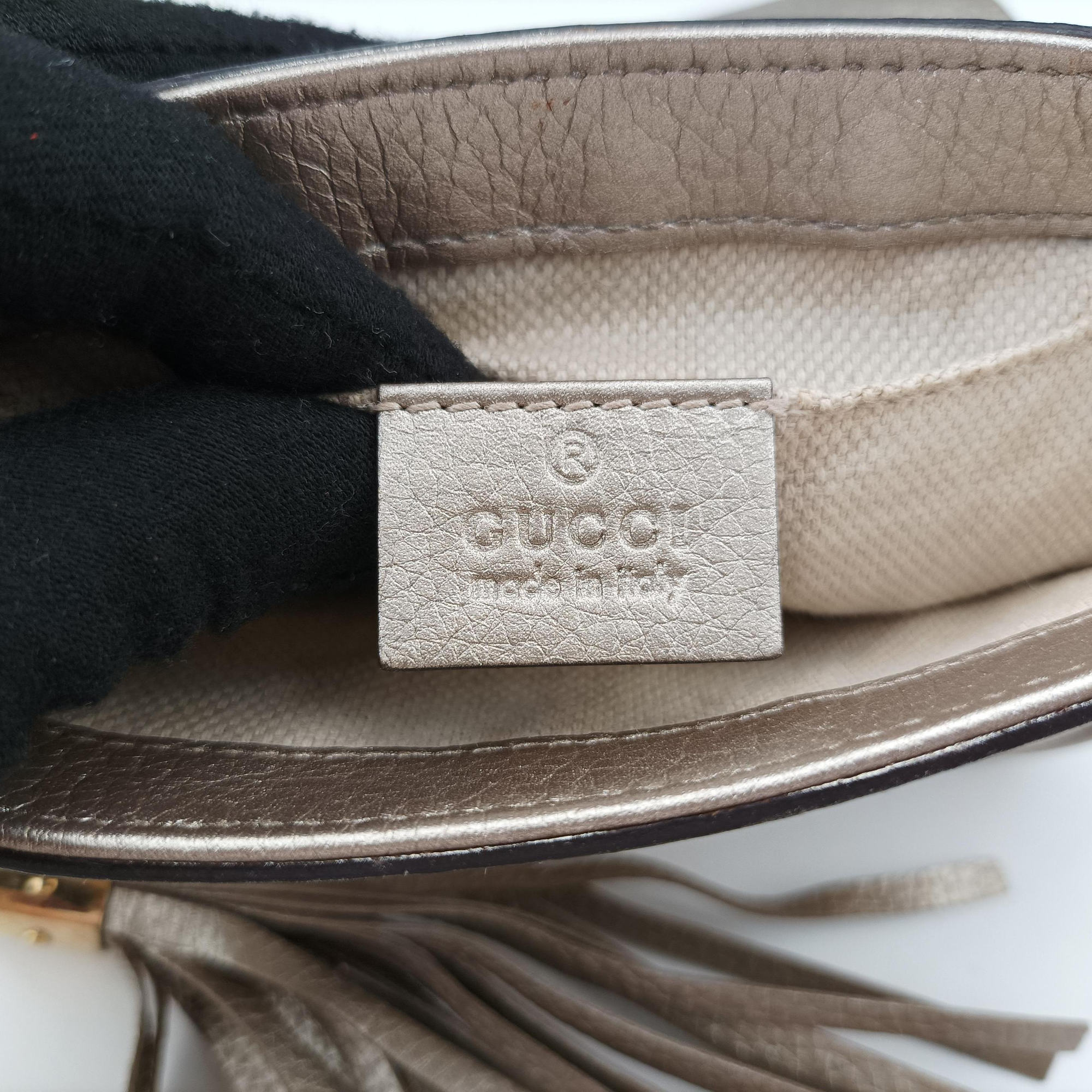 Vintage Gucci Soho Golden Leather 323190 shoulderbag | stylenewstar