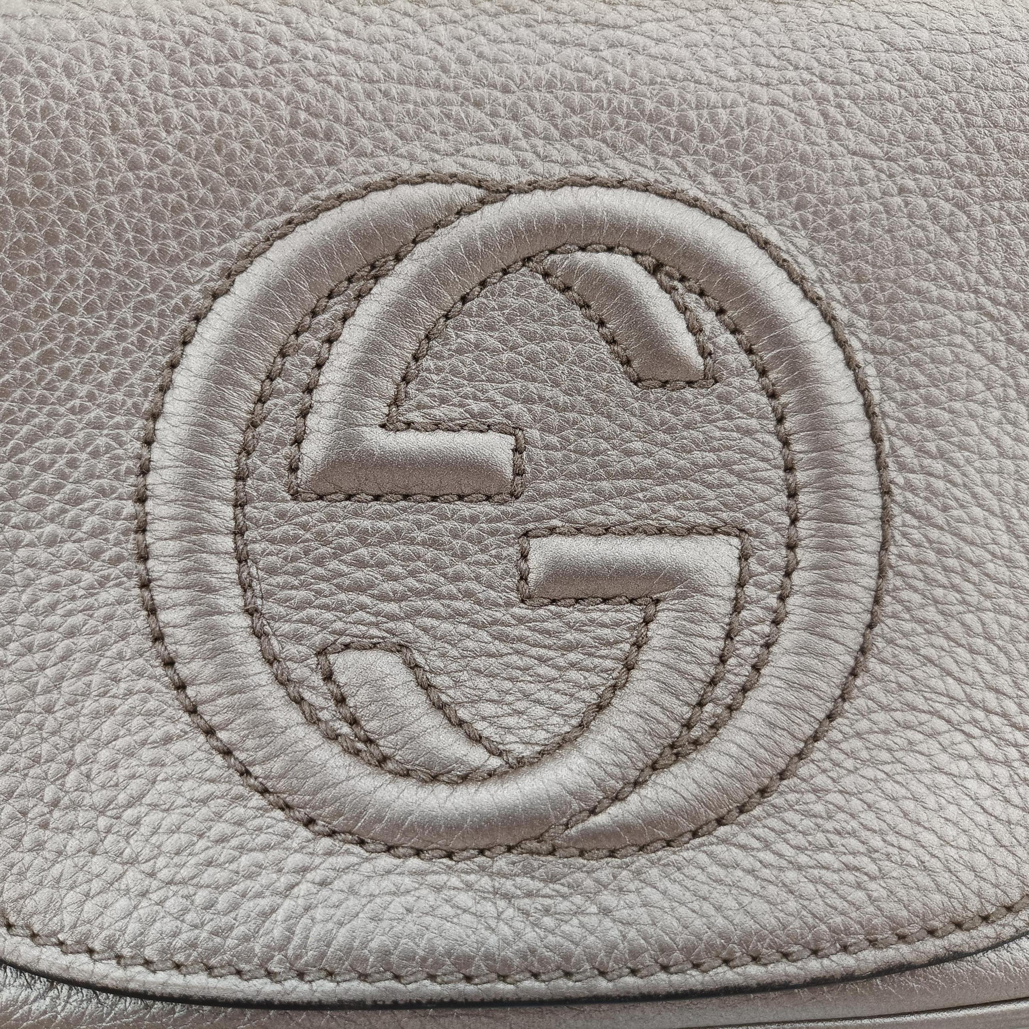 Vintage Gucci Soho Golden Leather 323190 shoulderbag | stylenewstar
