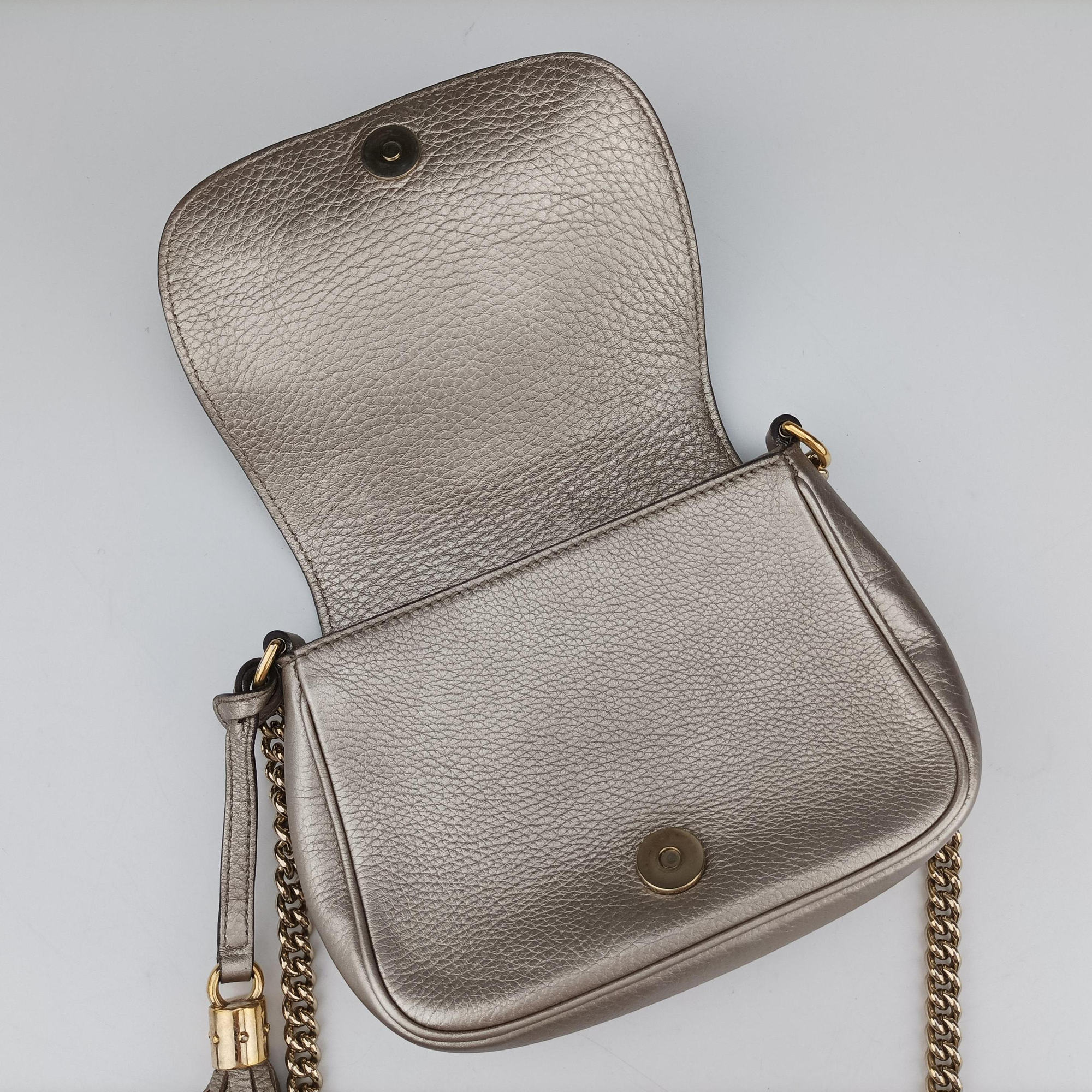 Vintage Gucci Soho Golden Leather 323190 shoulderbag | stylenewstar