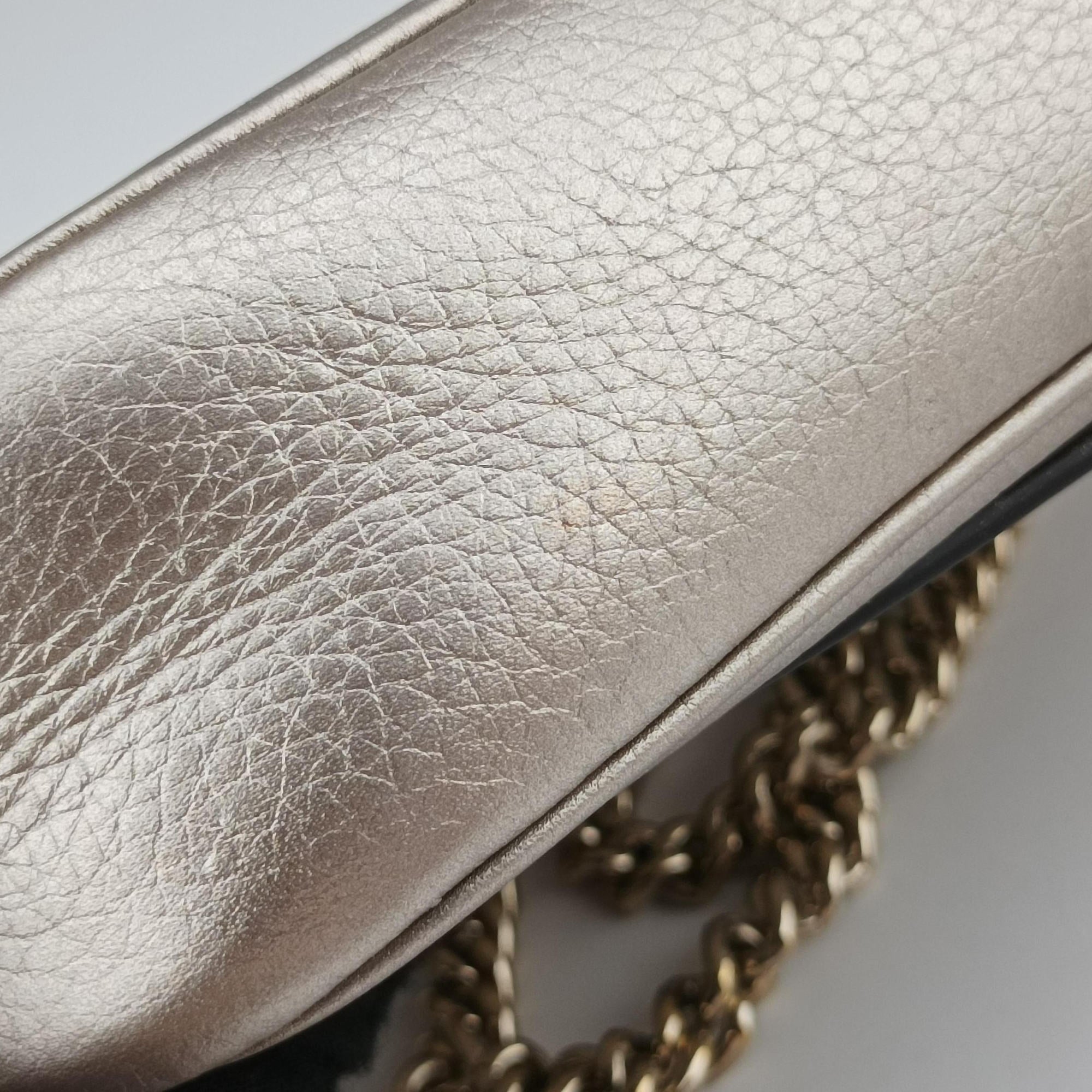 Vintage Gucci Soho Golden Leather 323190 shoulderbag | stylenewstar