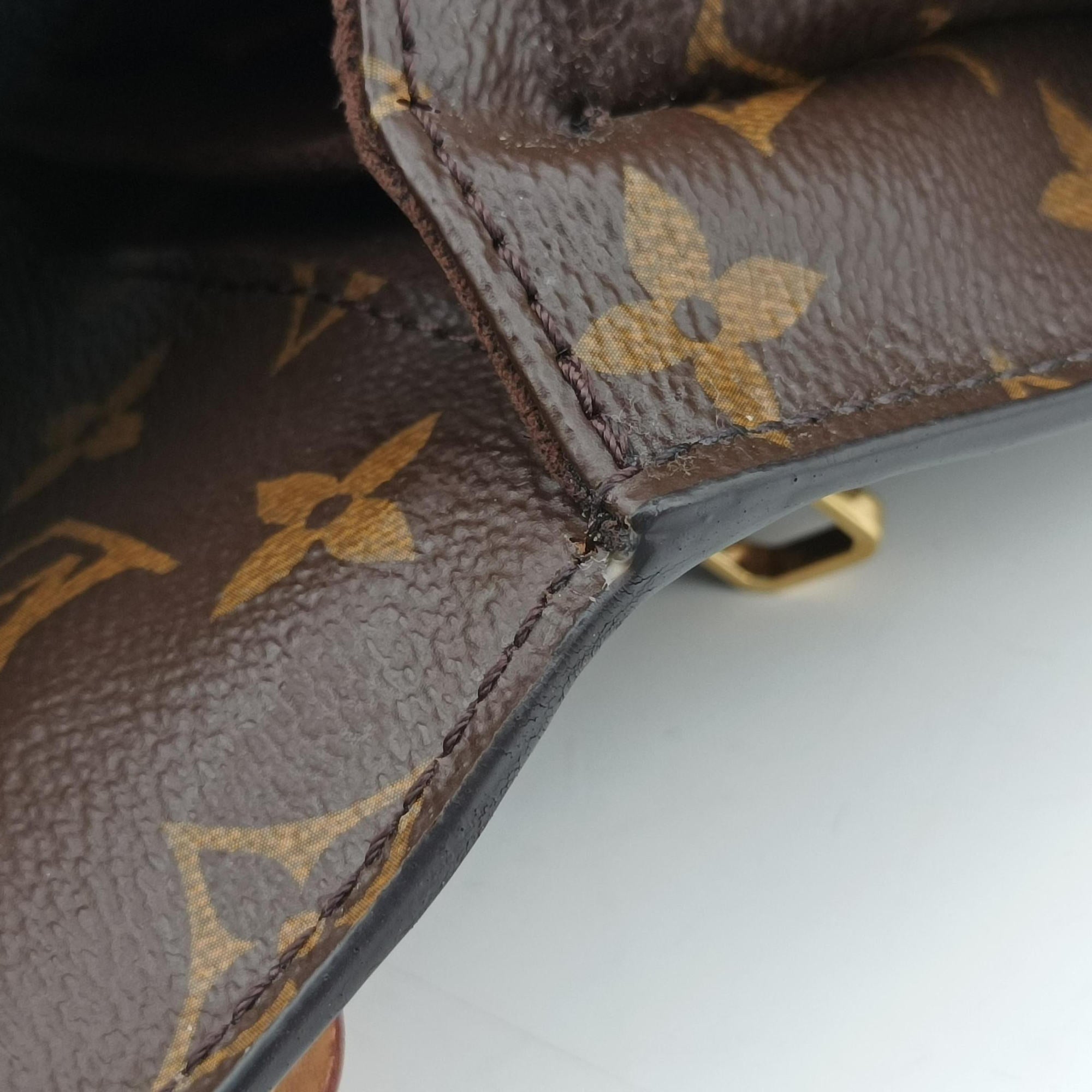 Pre-owned Louis Vuitton Pochette Metis MM Brown Monogram Canvas M44875 shoulderbag | stylenewstar