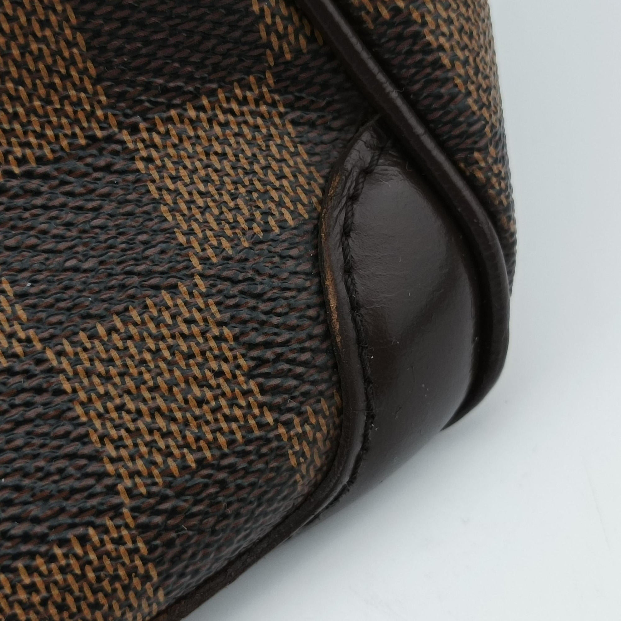 Pre-owned Louis Vuitton VERONA PM EBENE Damier Canvas N41117 shoulderbag | stylenewstar