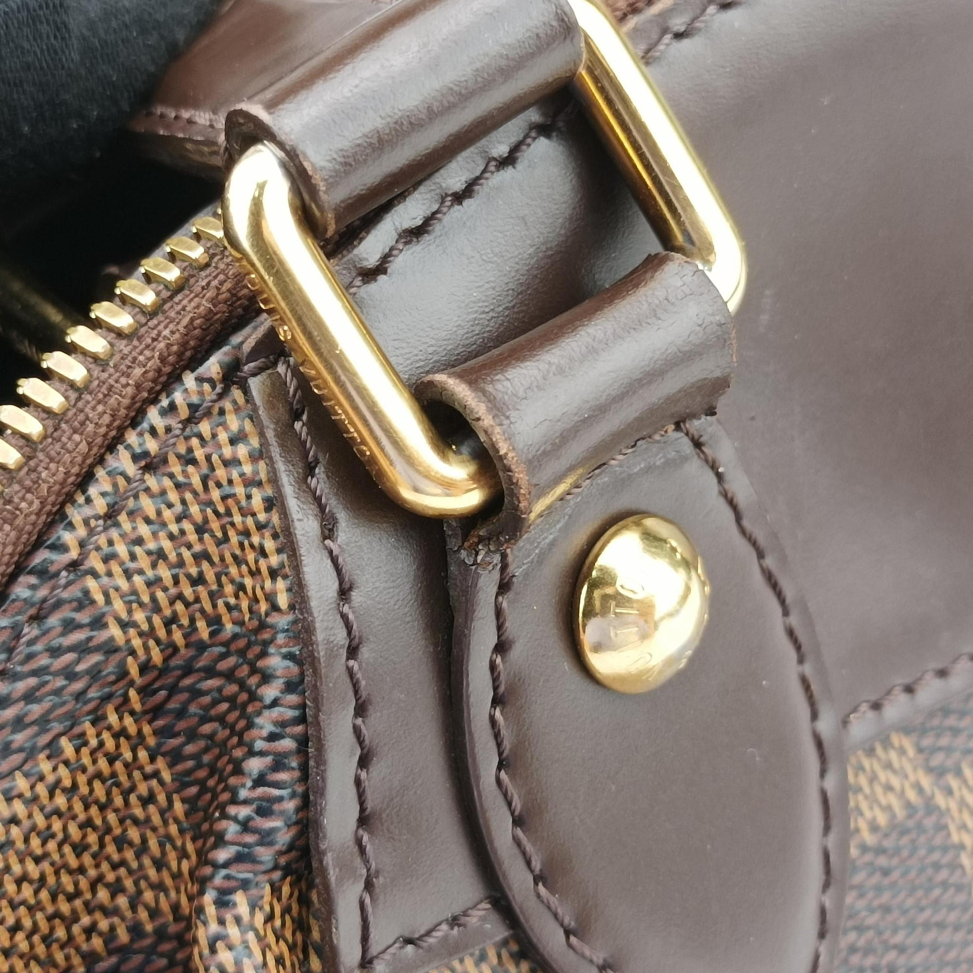 Pre-owned Louis Vuitton VERONA PM EBENE Damier Canvas N41117 shoulderbag | stylenewstar