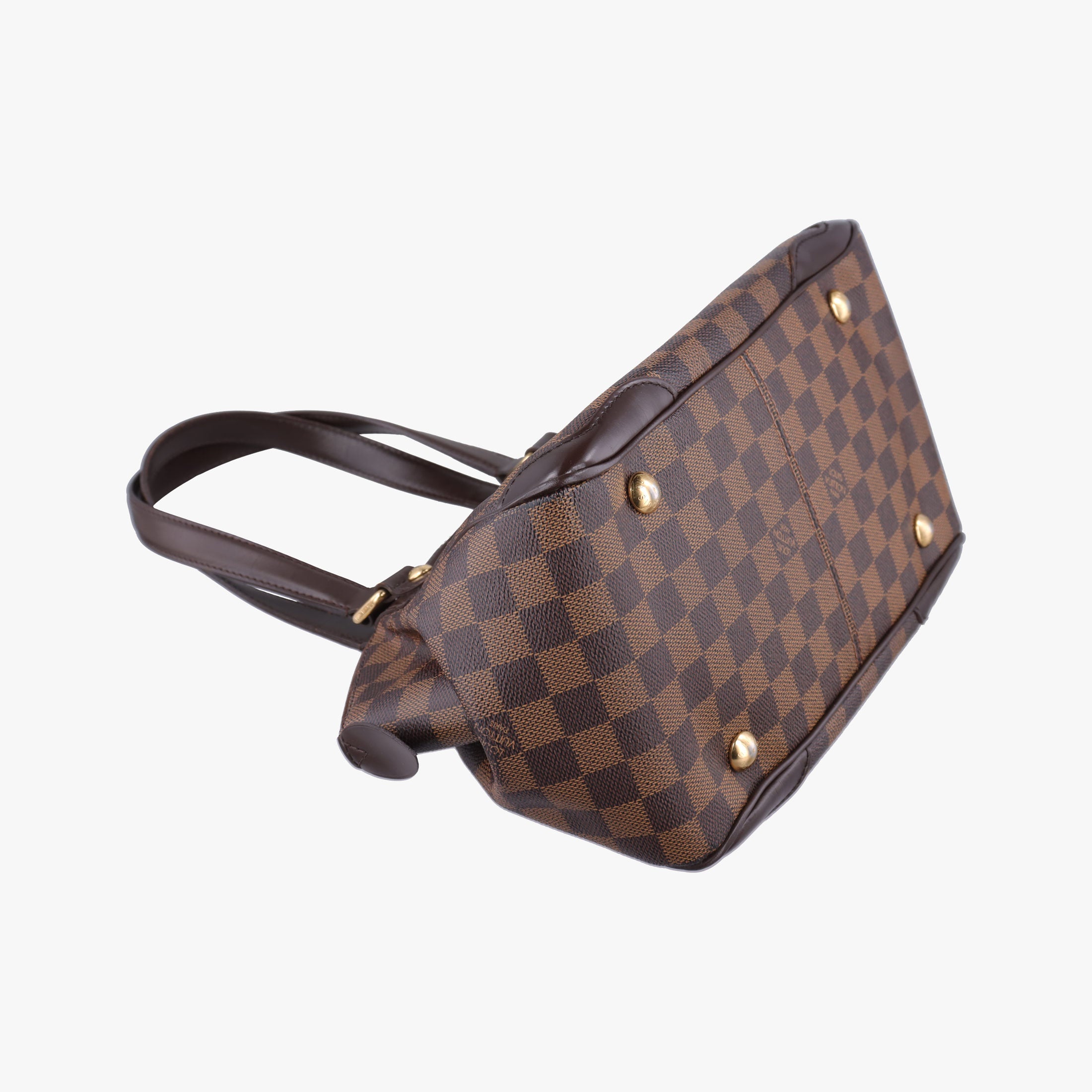 Pre-owned Louis Vuitton VERONA PM EBENE Damier Canvas N41117 shoulderbag | stylenewstar