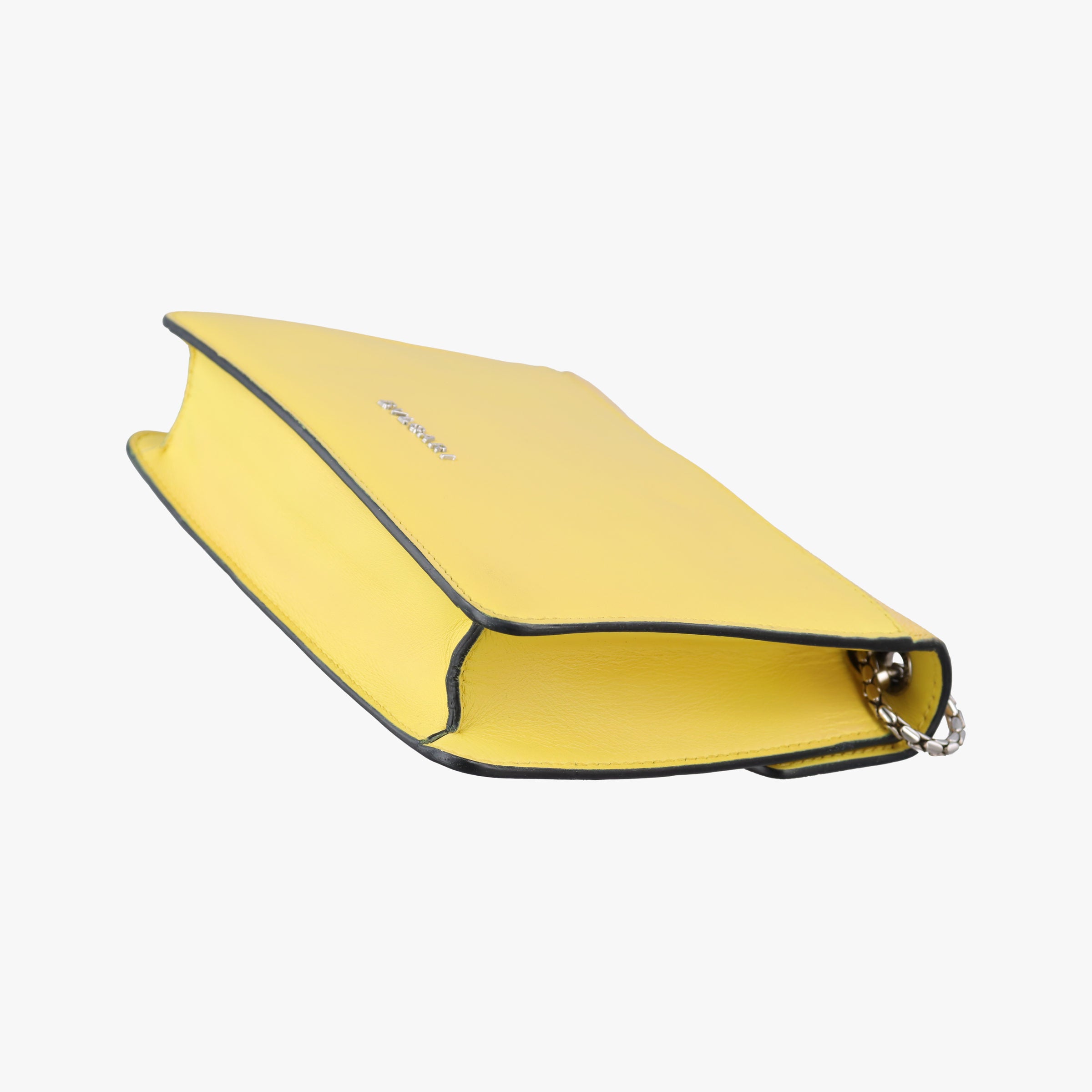 Secondhand Bvlgari Serpenti Yellow Galuchat Skin×Leather  shoulderbag | stylenewstar