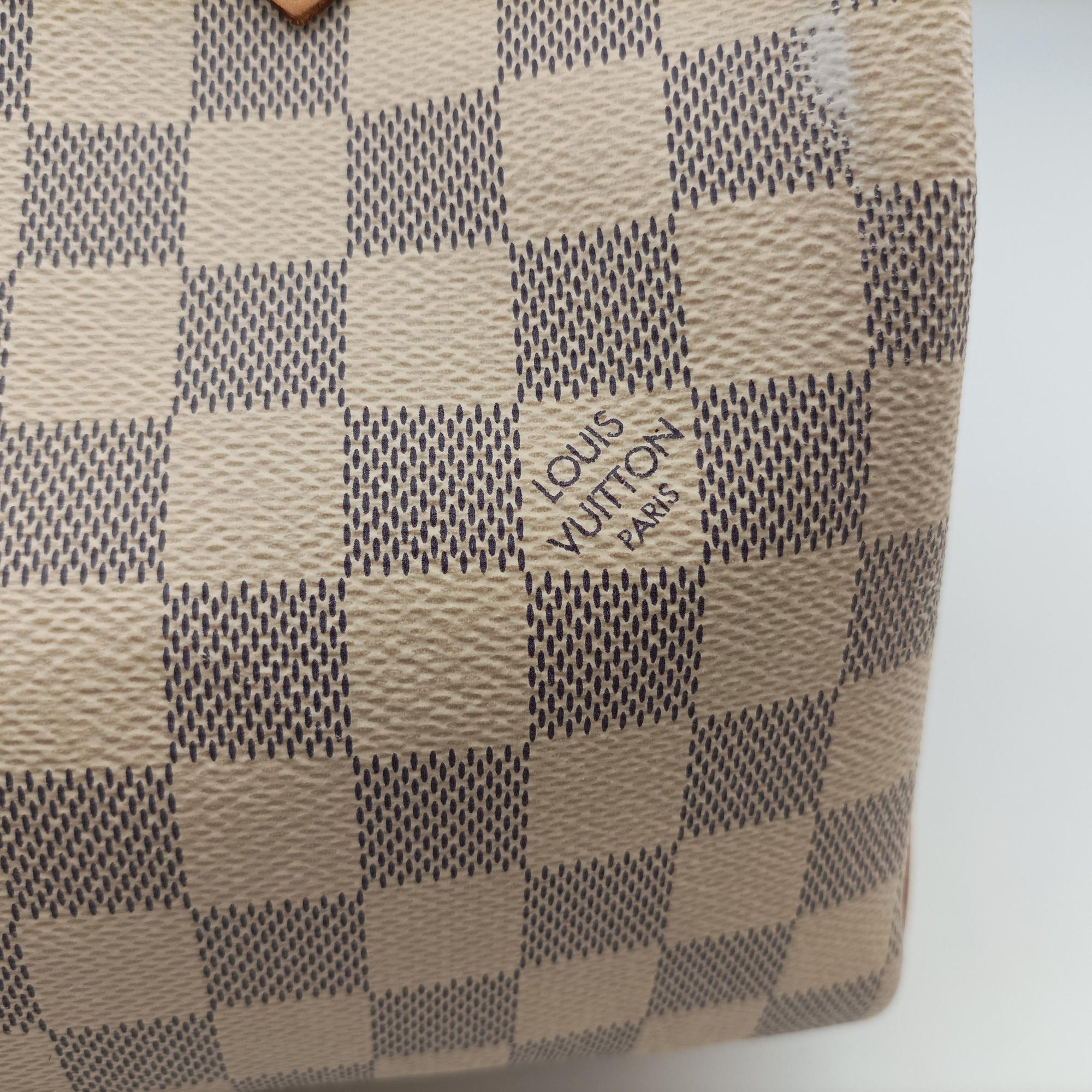 Vintage Louis Vuitton Speedy 25 AZUR Damier Canvas N41534 handbag | stylenewstar