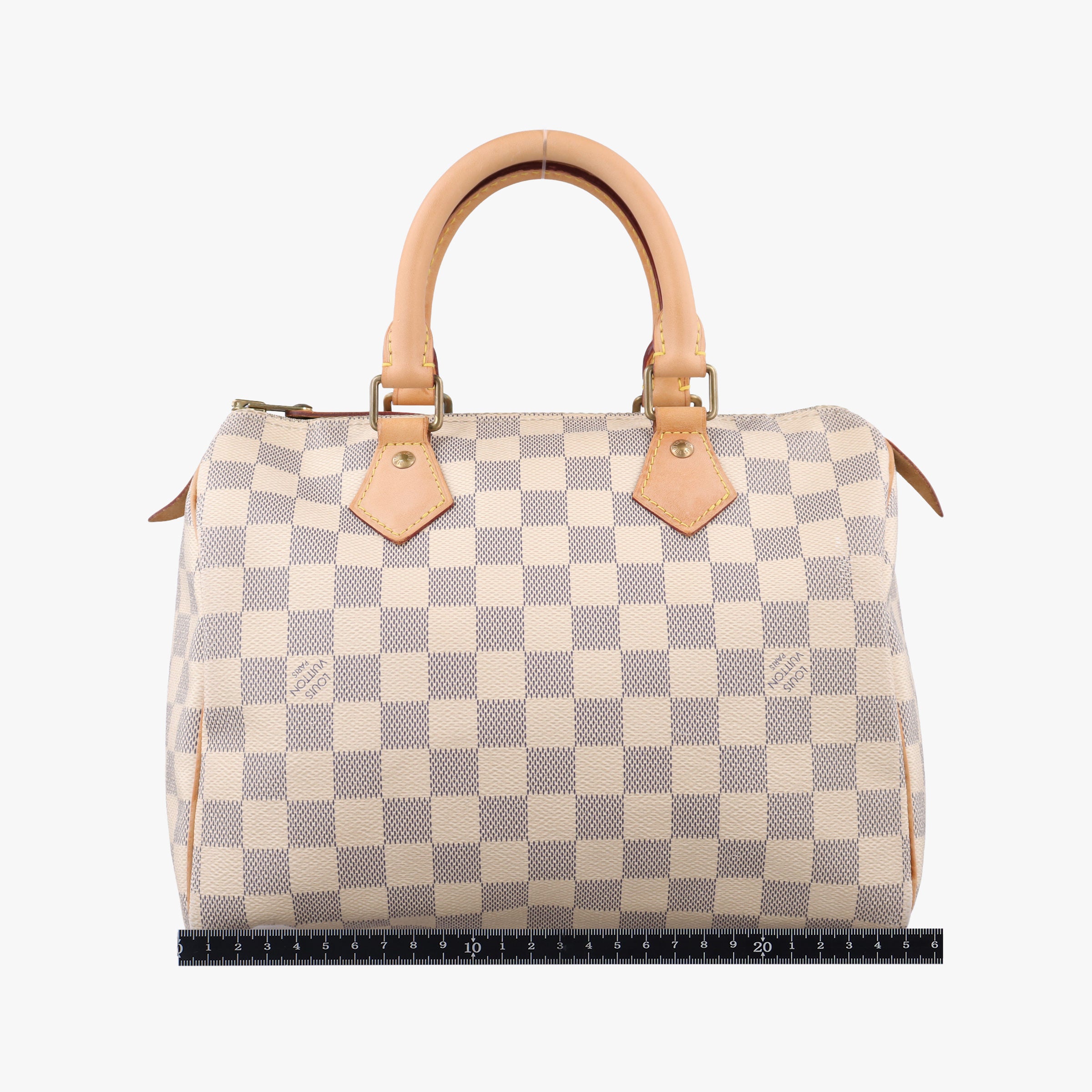 Vintage Louis Vuitton Speedy 25 AZUR Damier Canvas N41534 handbag | stylenewstar