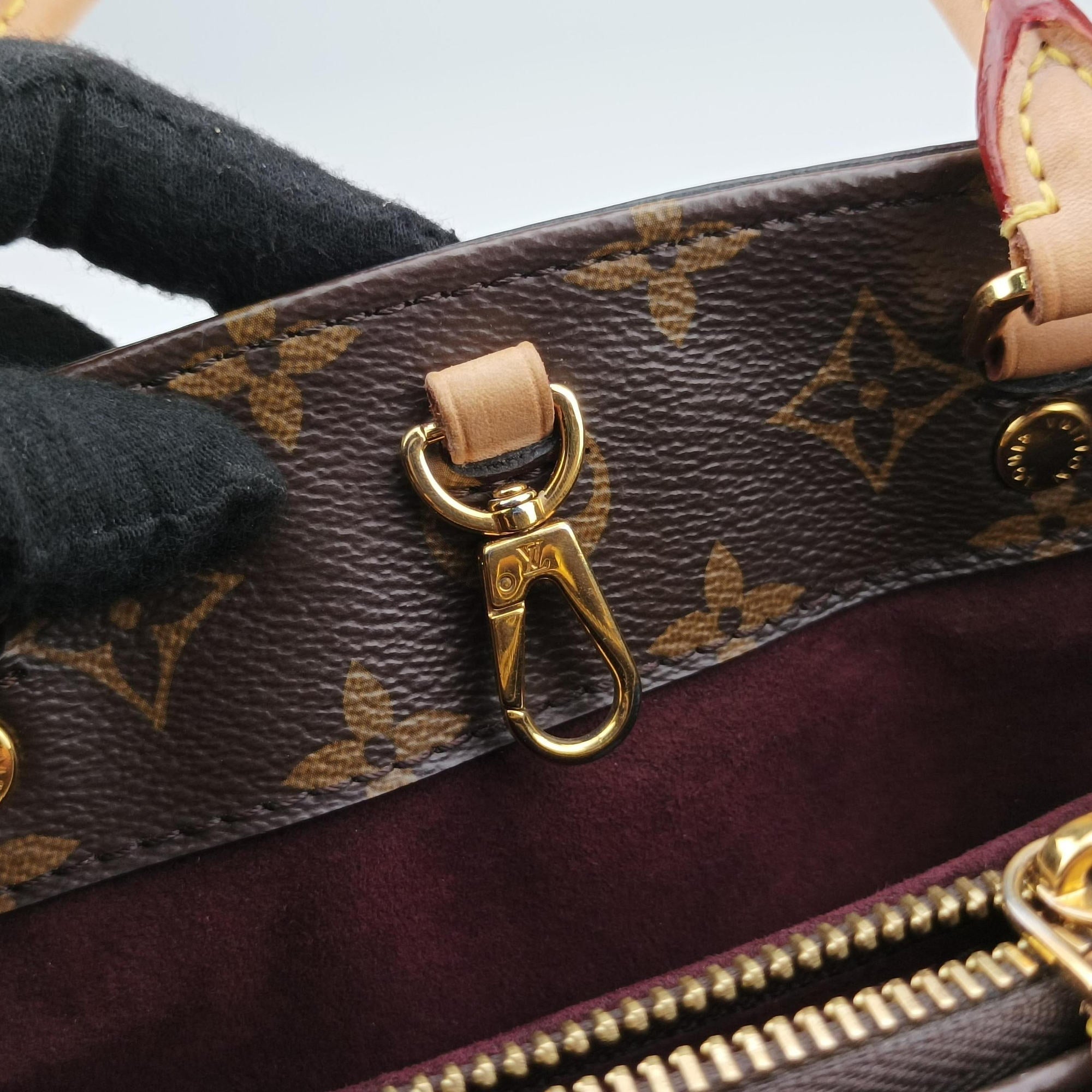 Pre-owned Louis Vuitton MONTAIGNE MM Brown Monogram Canvas M41056 shoulderbag | stylenewstar