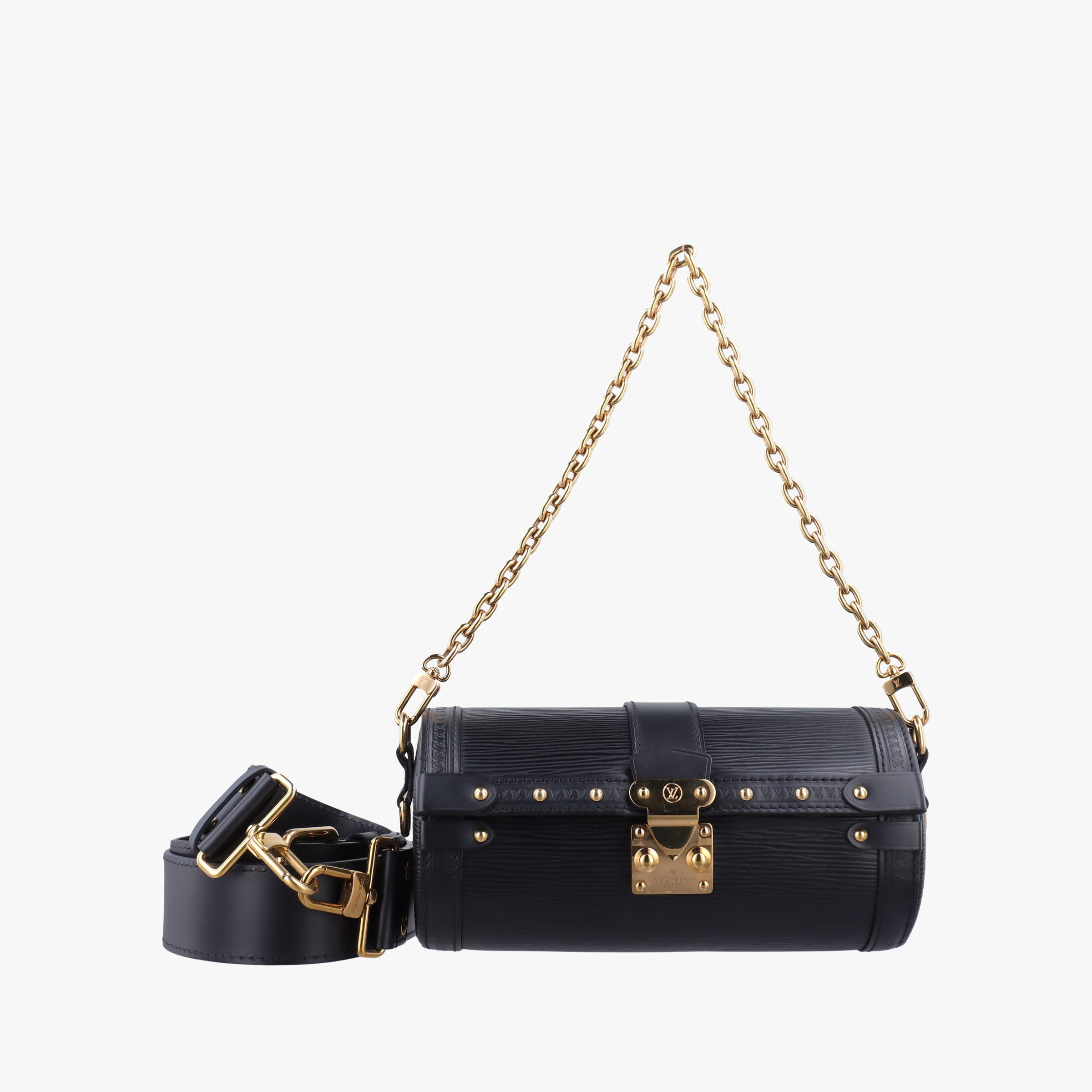 Pre-owned Louis Vuitton Papillon Trunk Noir Epi M58655 shoulderbag | stylenewstar