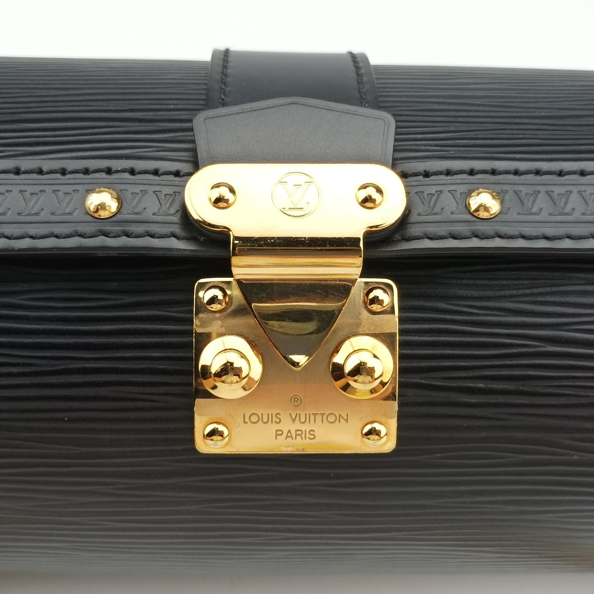 Pre-owned Louis Vuitton Papillon Trunk Noir Epi M58655 shoulderbag | stylenewstar