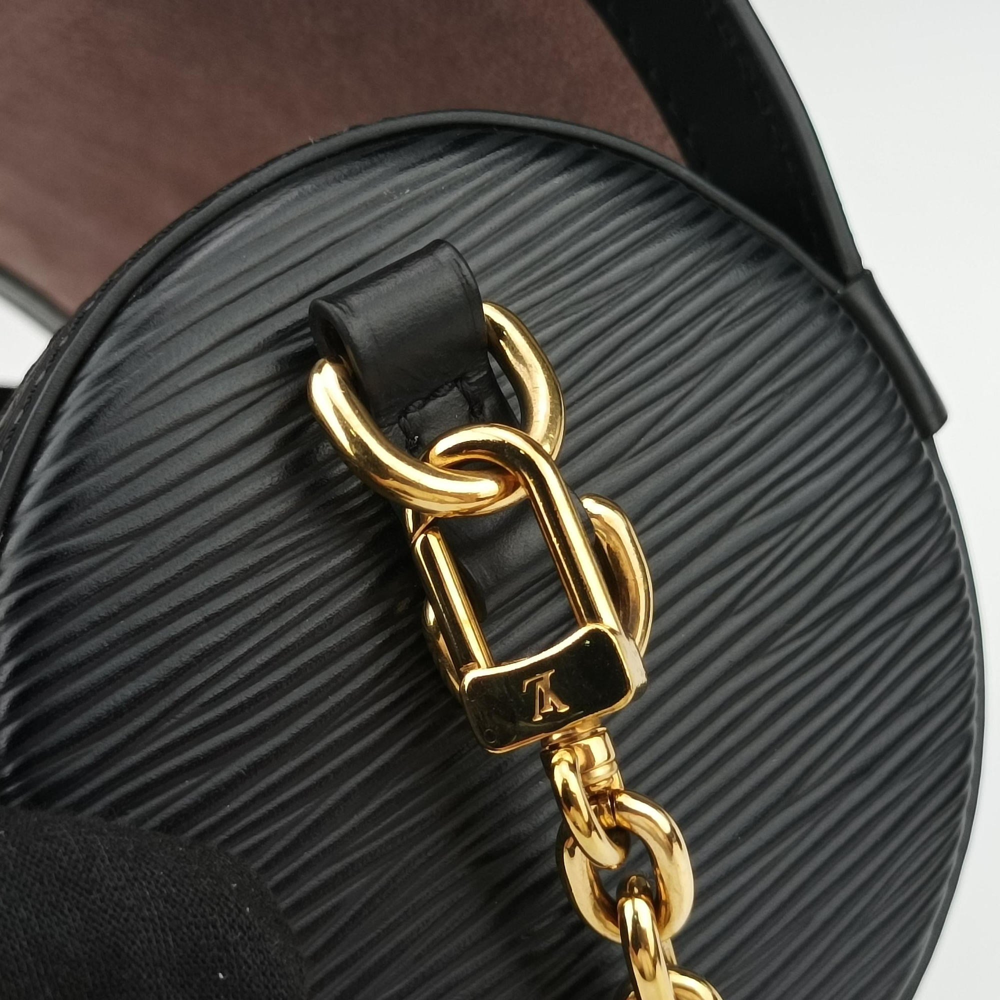 Pre-owned Louis Vuitton Papillon Trunk Noir Epi M58655 shoulderbag | stylenewstar