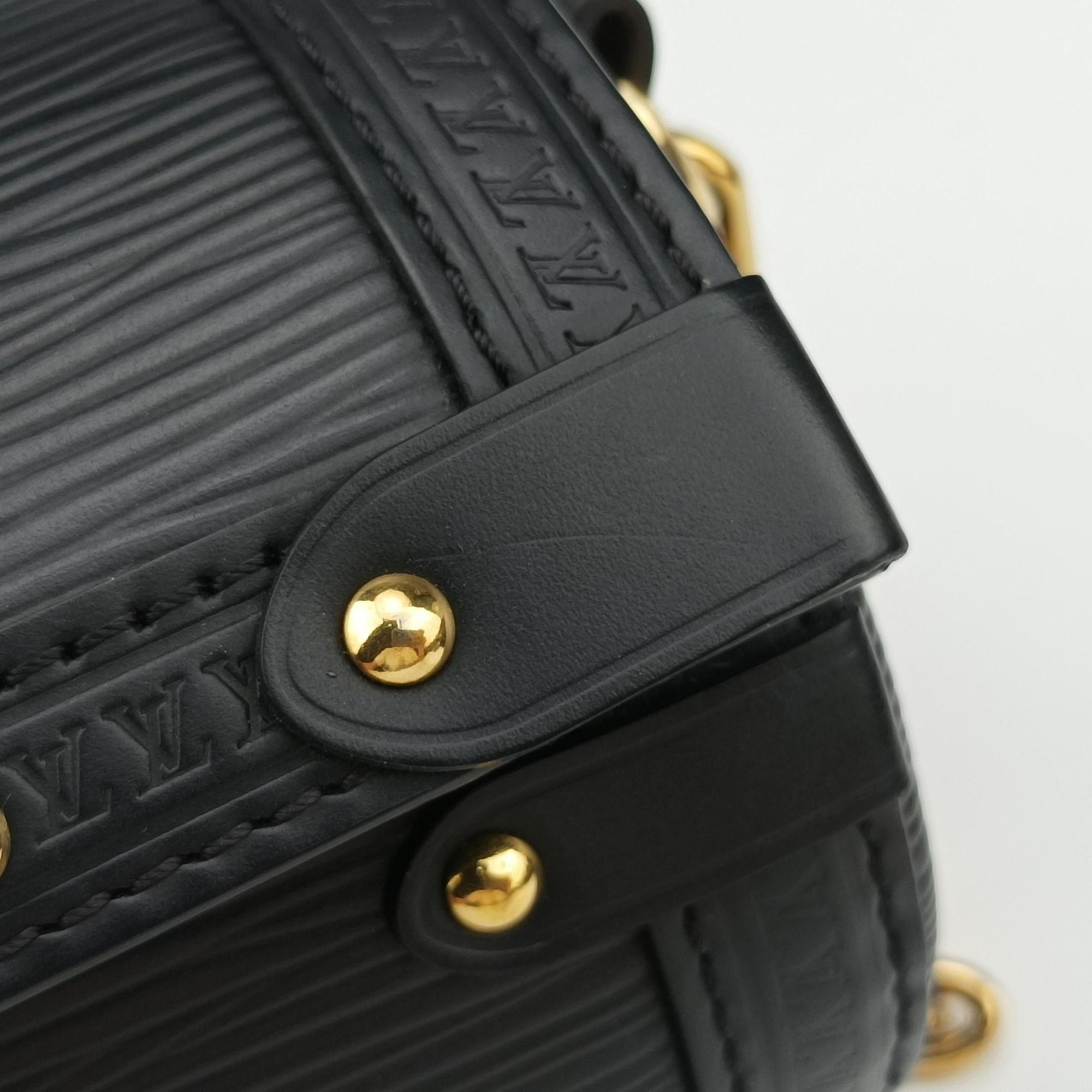 Pre-owned Louis Vuitton Papillon Trunk Noir Epi M58655 shoulderbag | stylenewstar