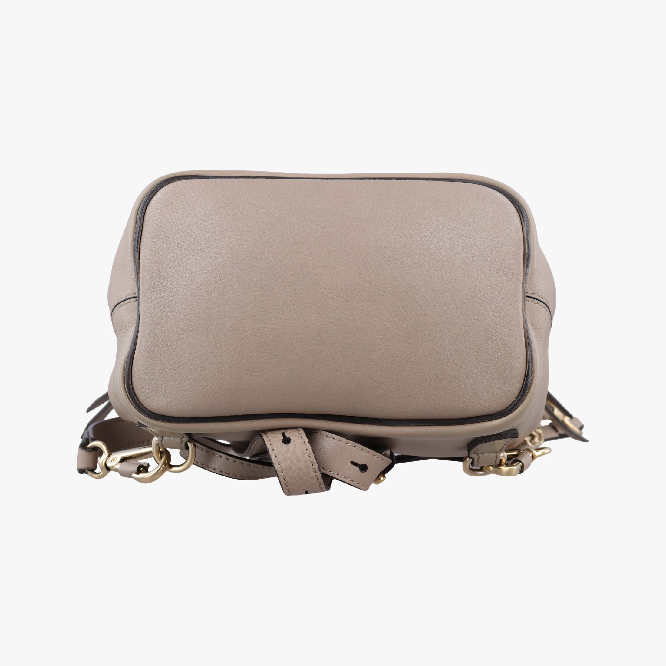Vintage Chloe FAYE mini Grey Suede × leather  backpack/rucksack | stylenewstar