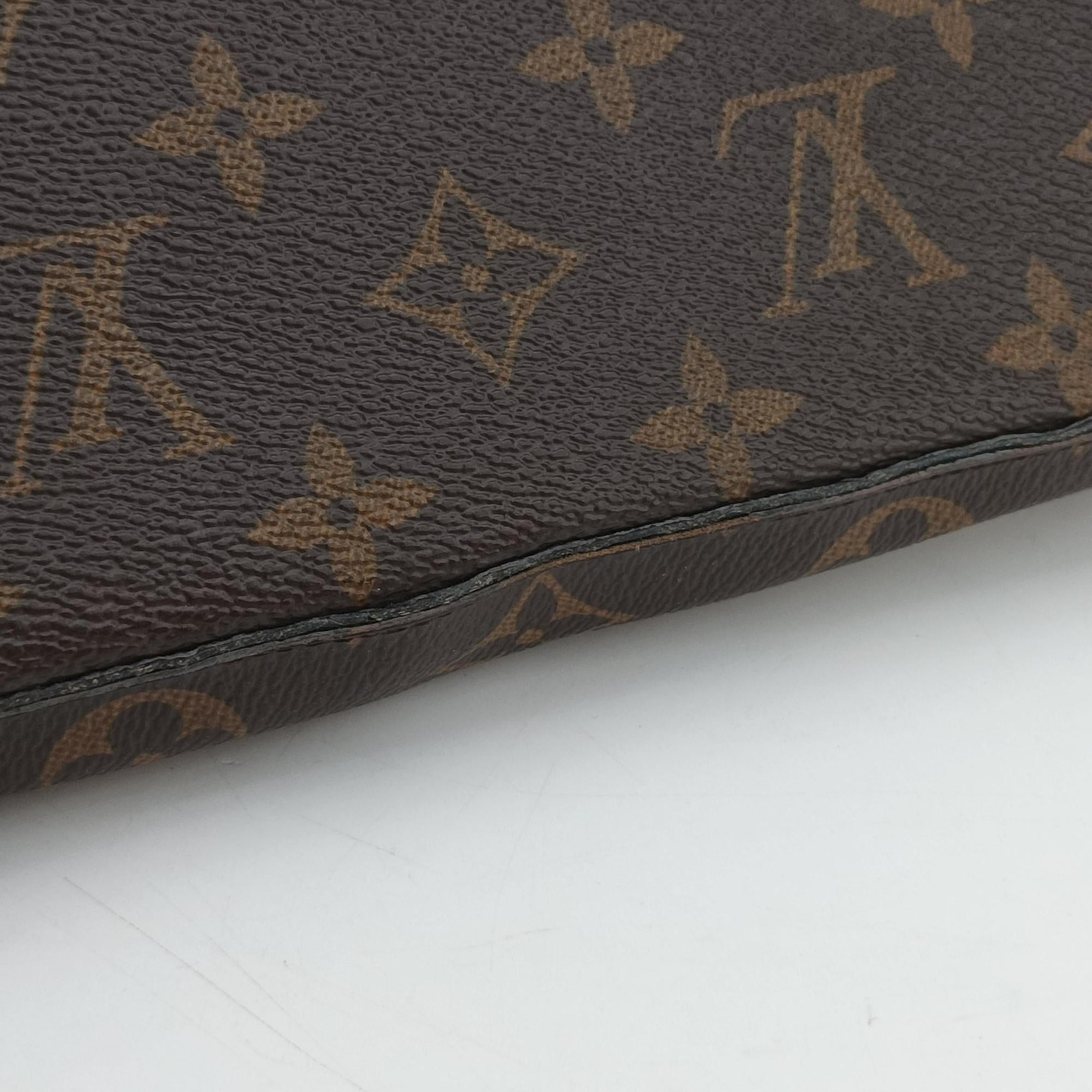 Pre-owned Louis Vuitton Pochette Felicie Brown Monogram Canvas M61276 shoulderbag | stylenewstar