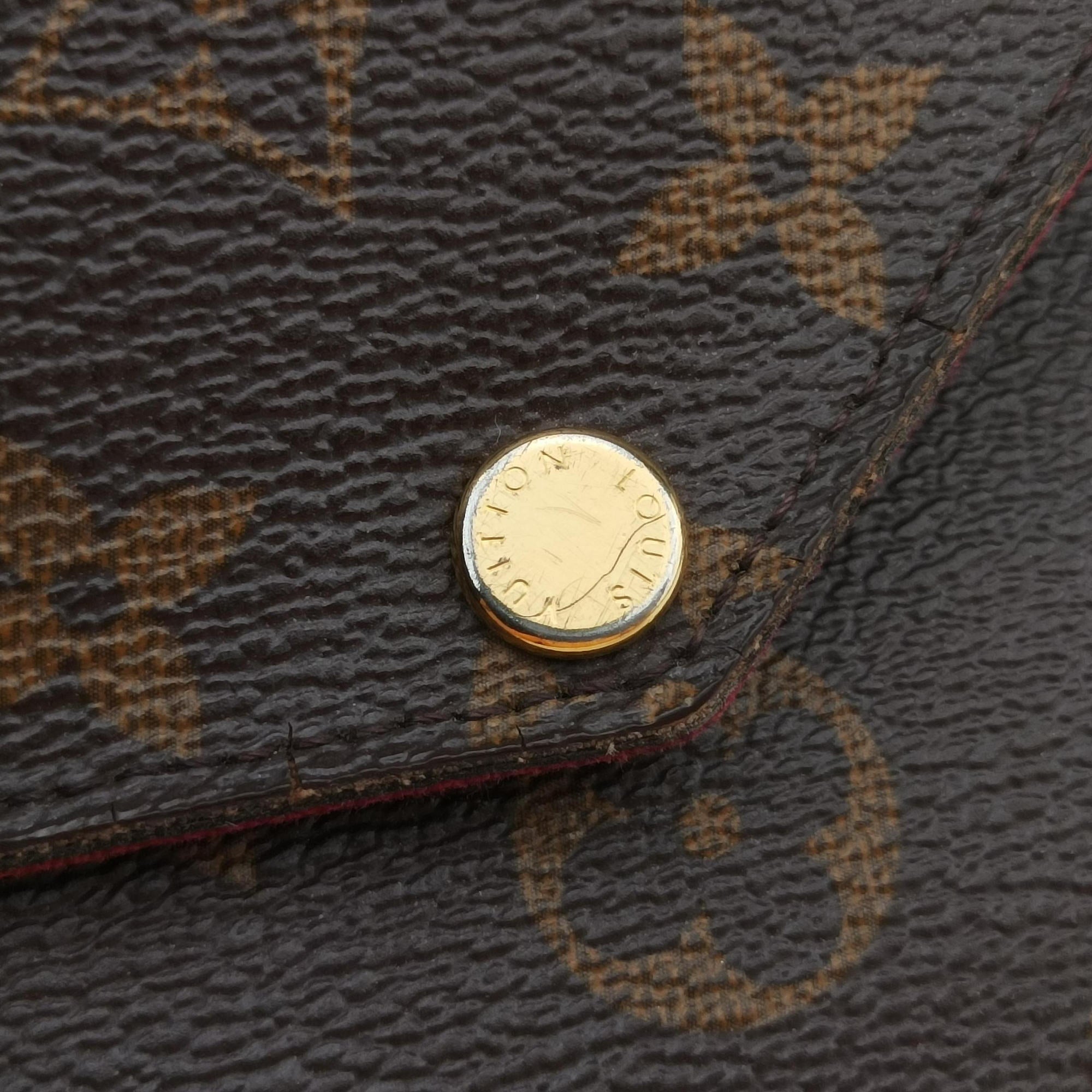 Pre-owned Louis Vuitton Pochette Felicie Brown Monogram Canvas M61276 shoulderbag | stylenewstar