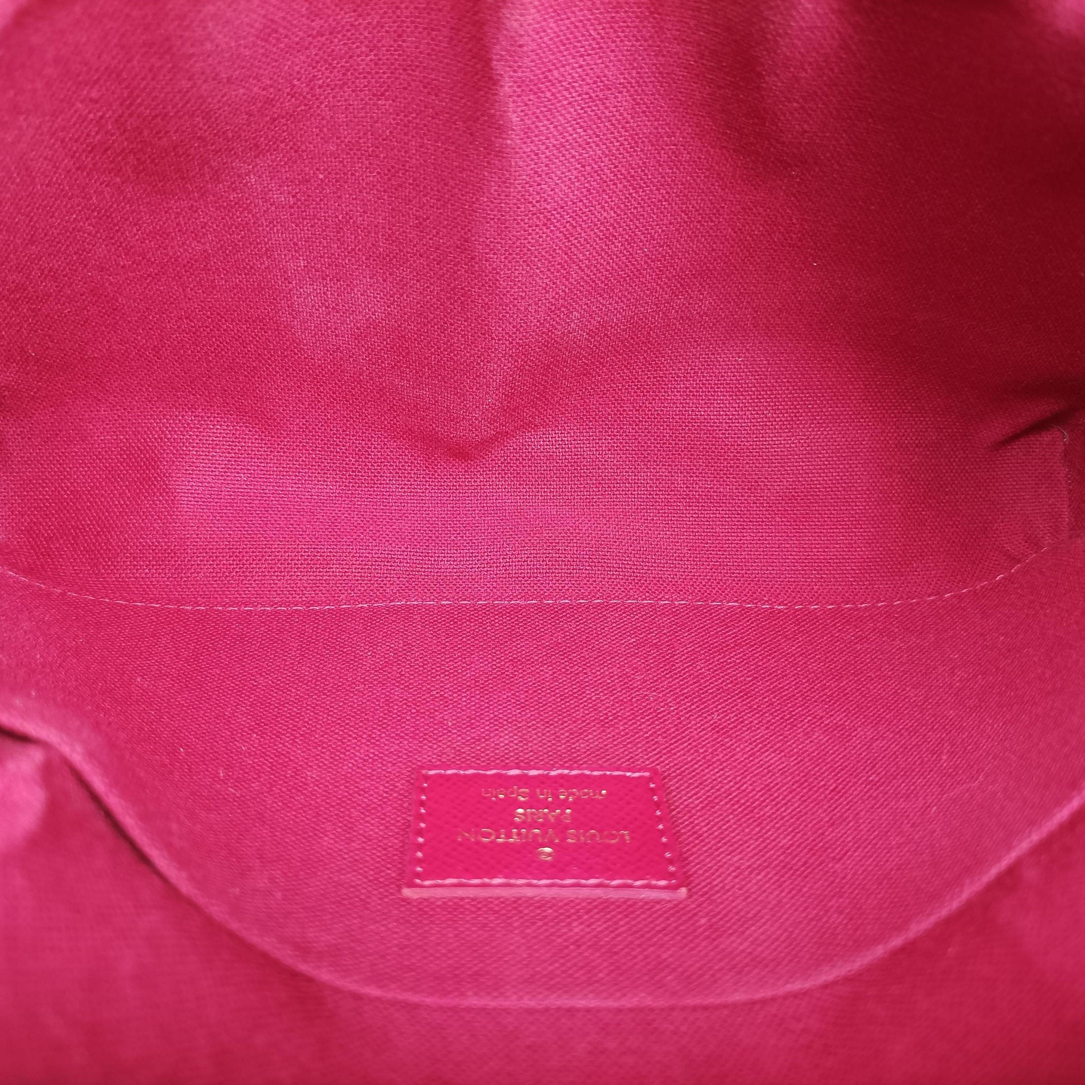 Pre-owned Louis Vuitton Pochette Felicie Brown Monogram Canvas M61276 shoulderbag | stylenewstar