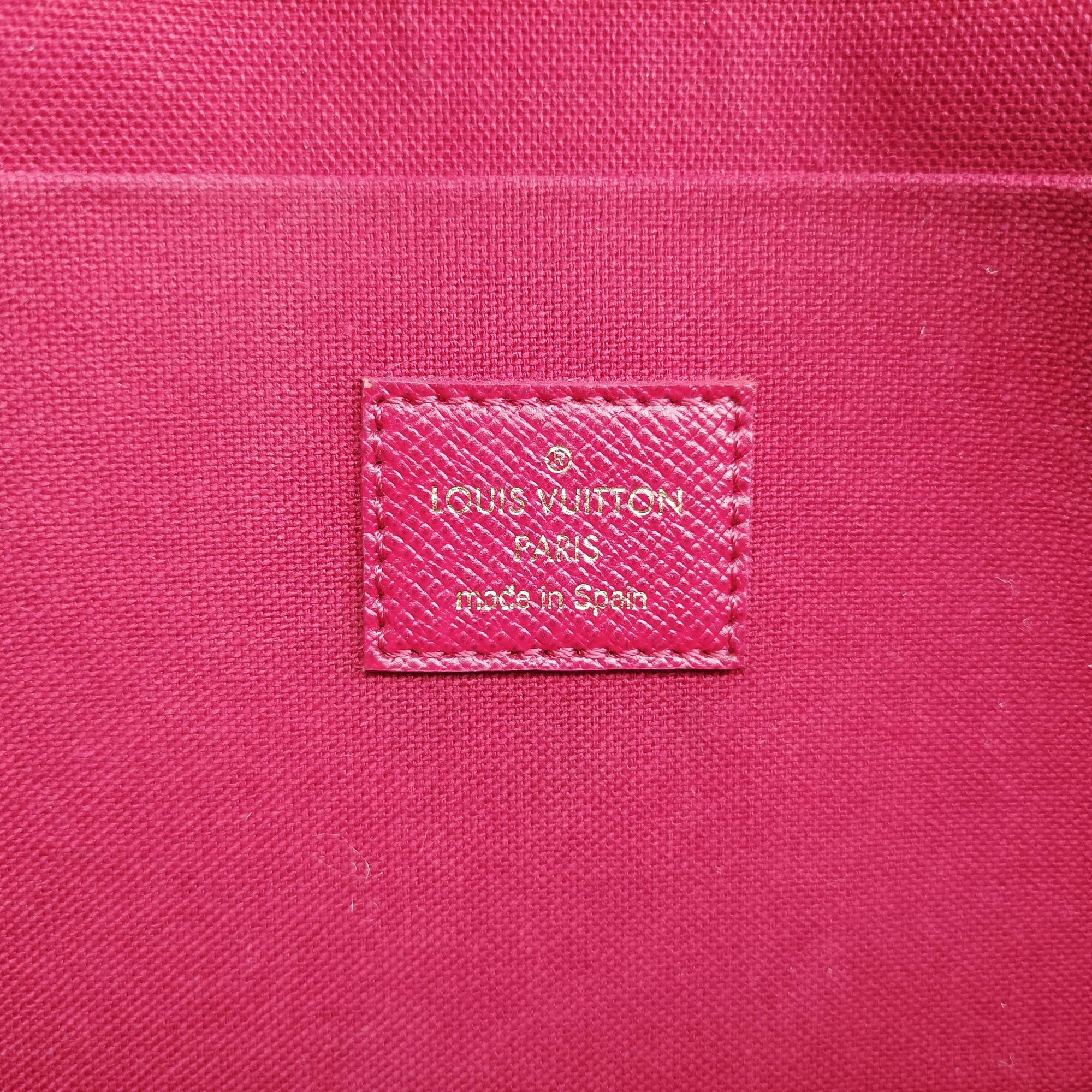 Pre-owned Louis Vuitton Pochette Felicie Brown Monogram Canvas M61276 shoulderbag | stylenewstar