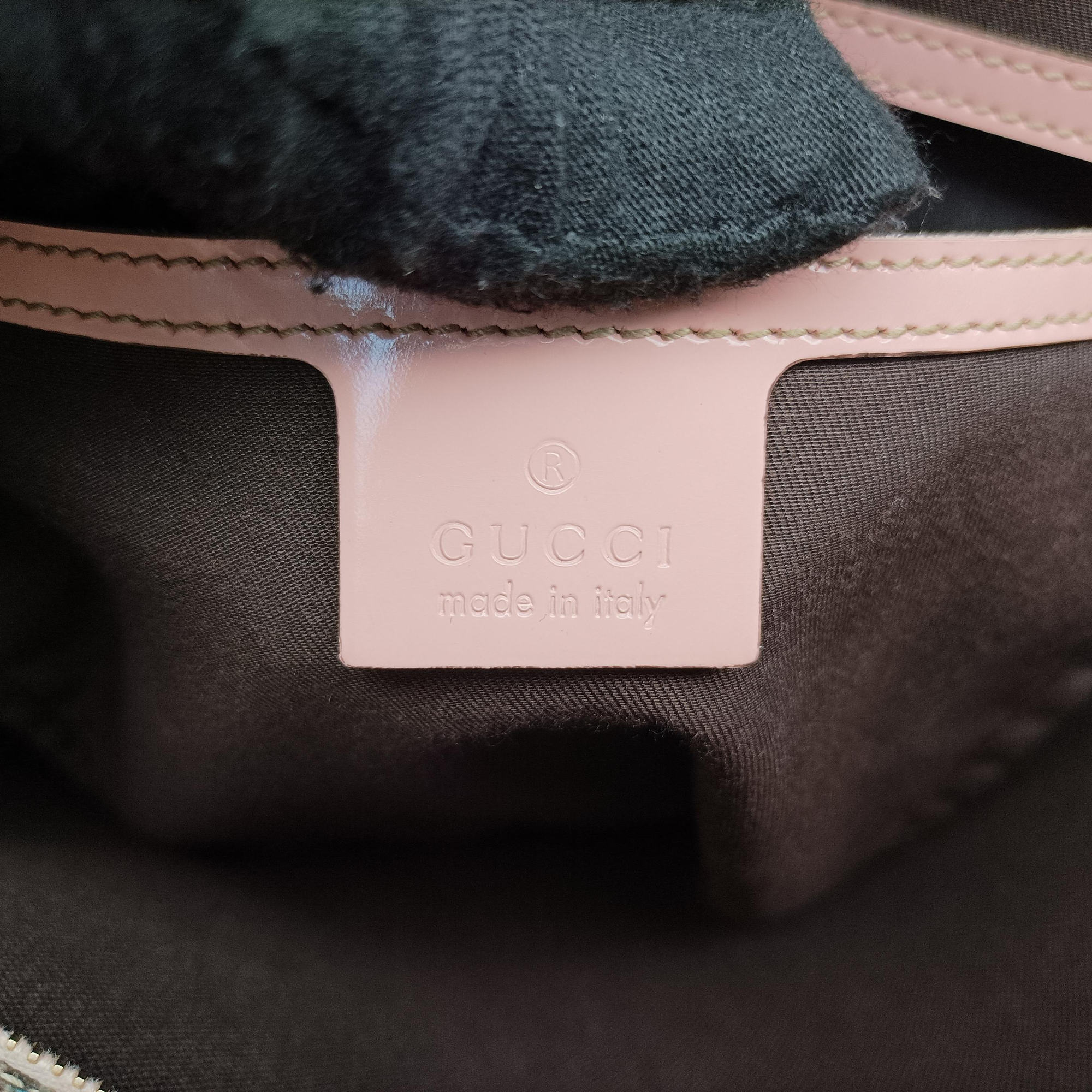 Pre-owned Gucci GG Plus GG Supreme Brown×Pink PVC coated canvas 201446 shoulderbag | stylenewstar