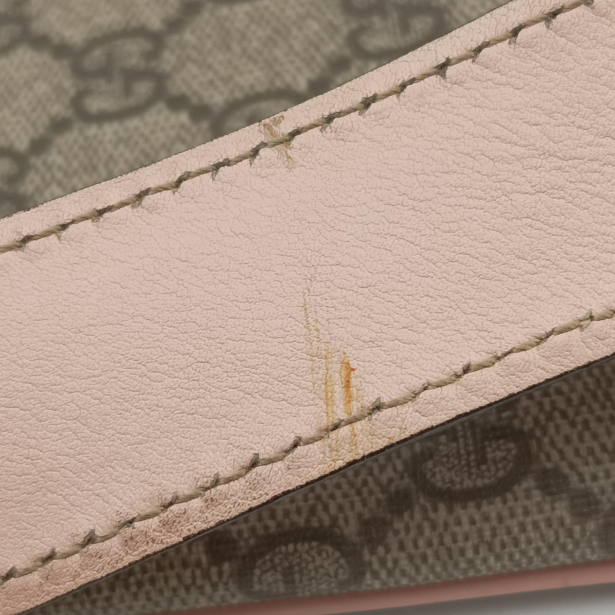 Pre-owned Gucci GG Plus GG Supreme Brown×Pink PVC coated canvas 201446 shoulderbag | stylenewstar