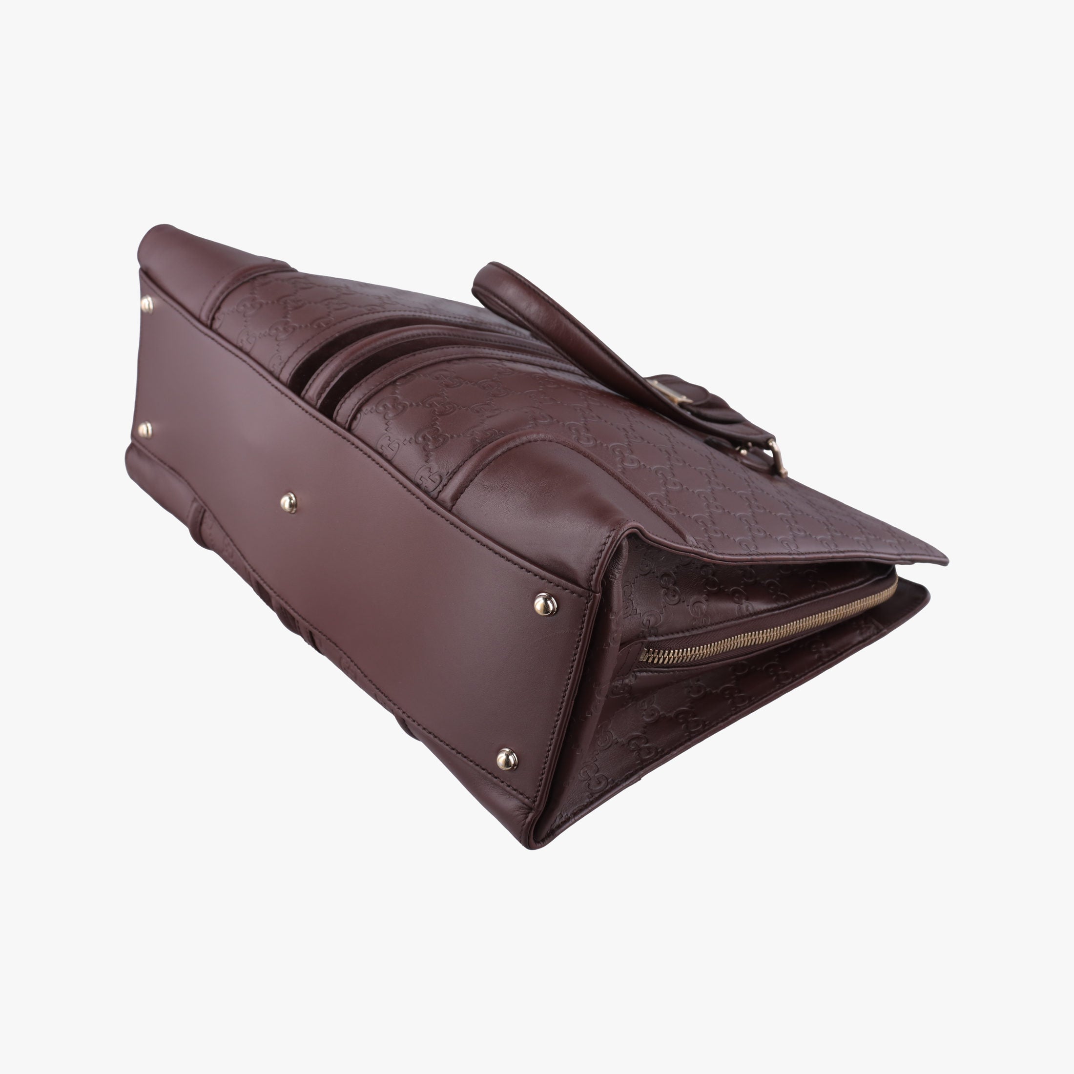 Vintage Gucci Treasure Burgundy Leather 163033 handbag | stylenewstar