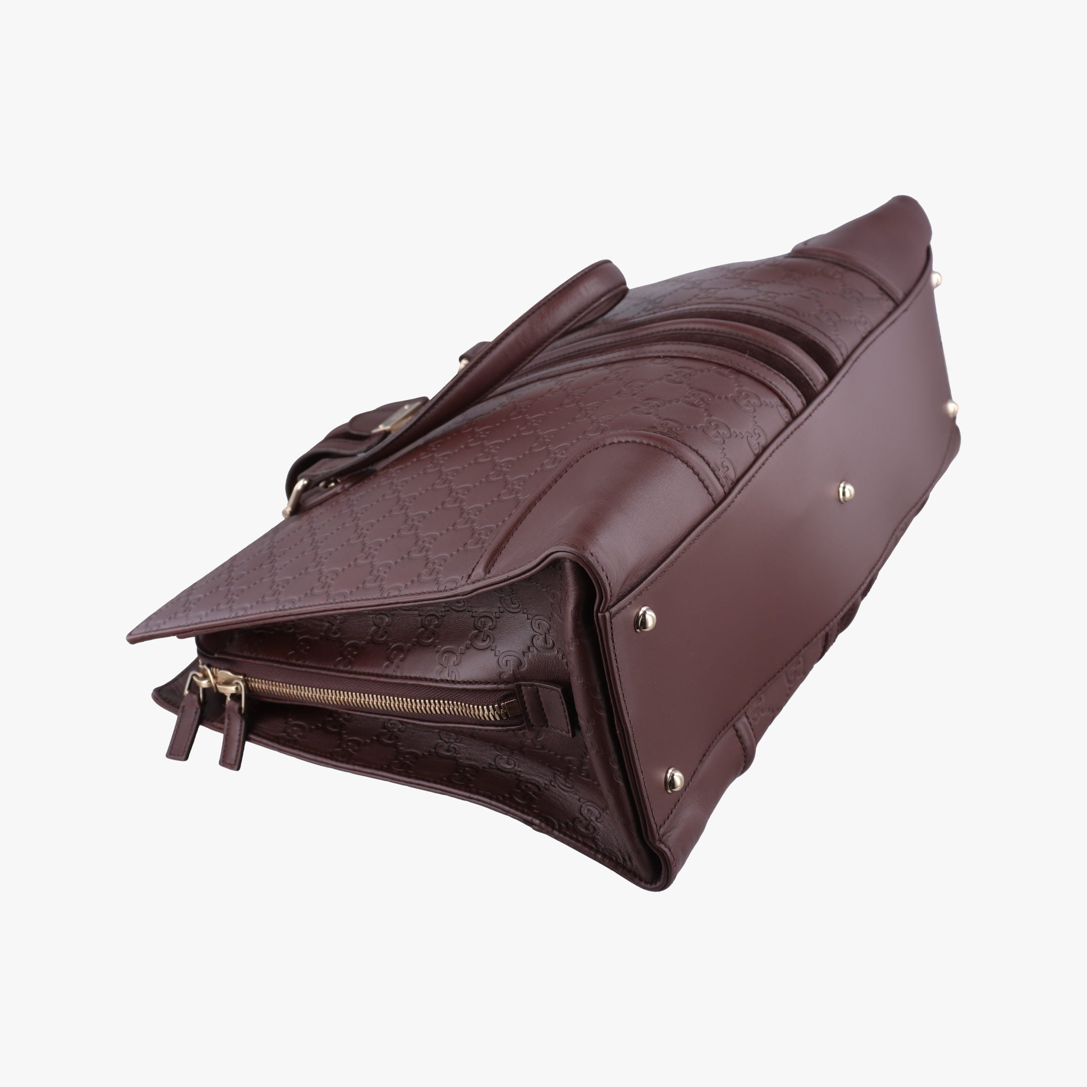 Vintage Gucci Treasure Burgundy Leather 163033 handbag | stylenewstar