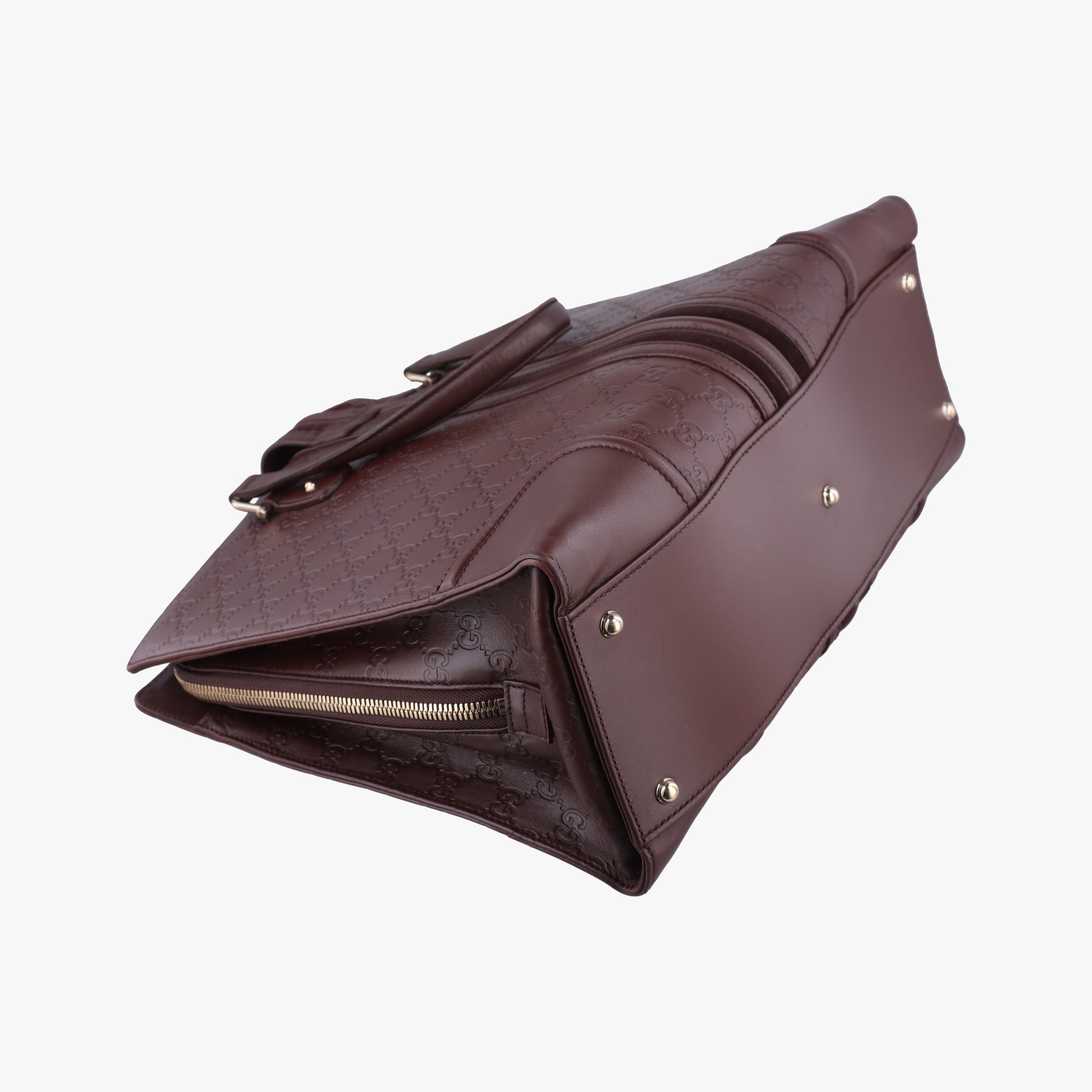 Vintage Gucci Treasure Burgundy Leather 163033 handbag | stylenewstar