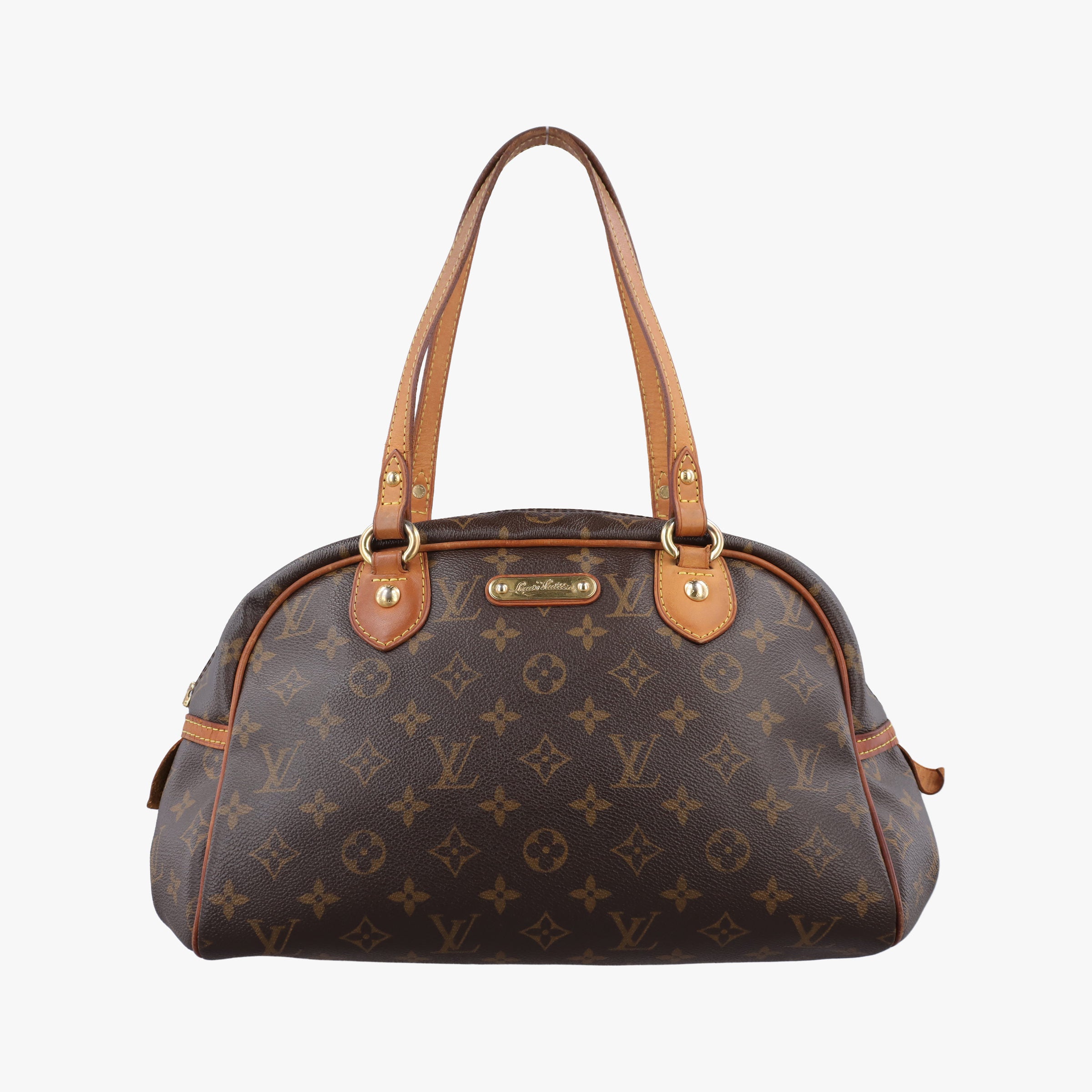 Secondhand Louis Vuitton MONTORGUEI PM brown Monogram Canvas M95565 shoulderbag | stylenewstar
