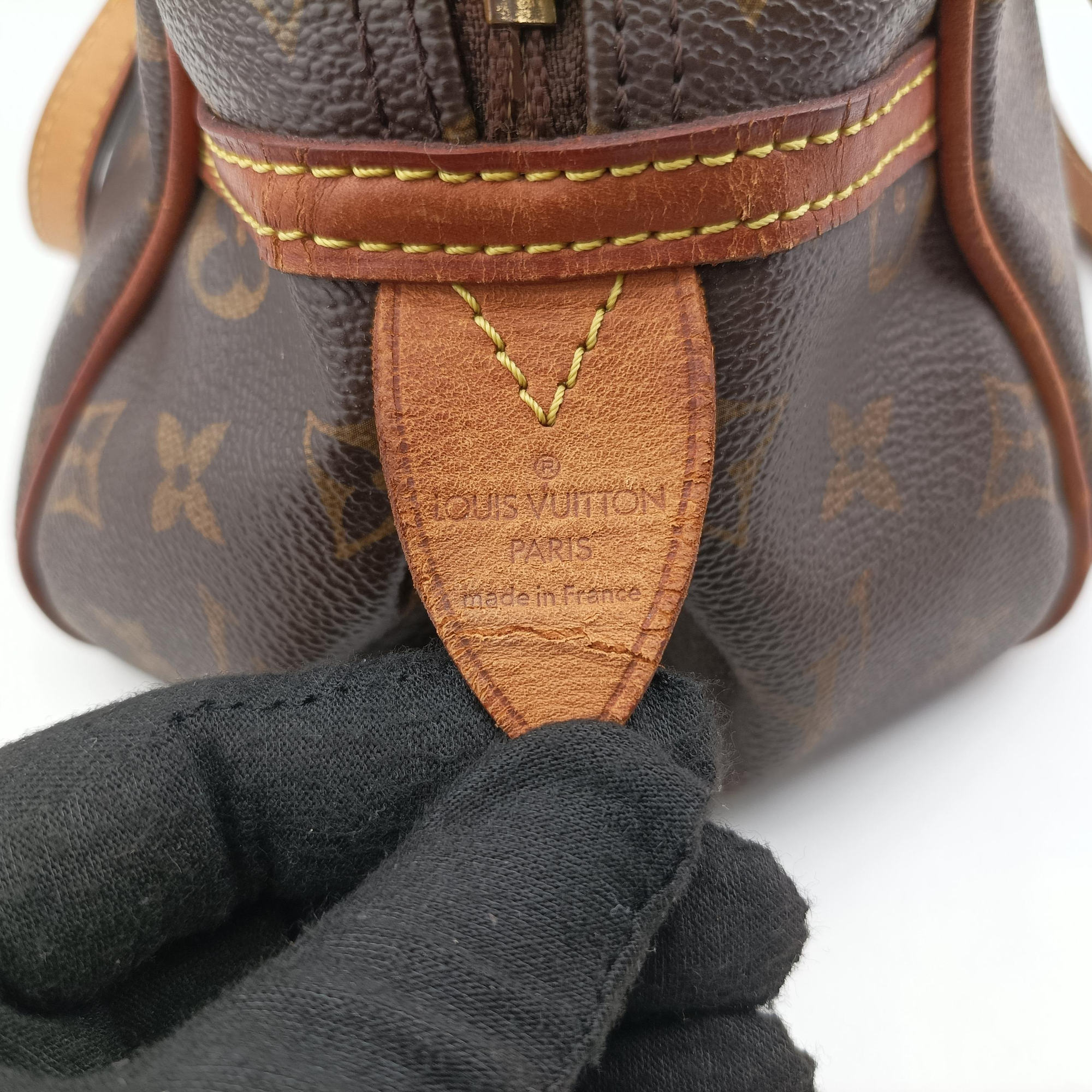 Secondhand Louis Vuitton MONTORGUEI PM brown Monogram Canvas M95565 shoulderbag | stylenewstar