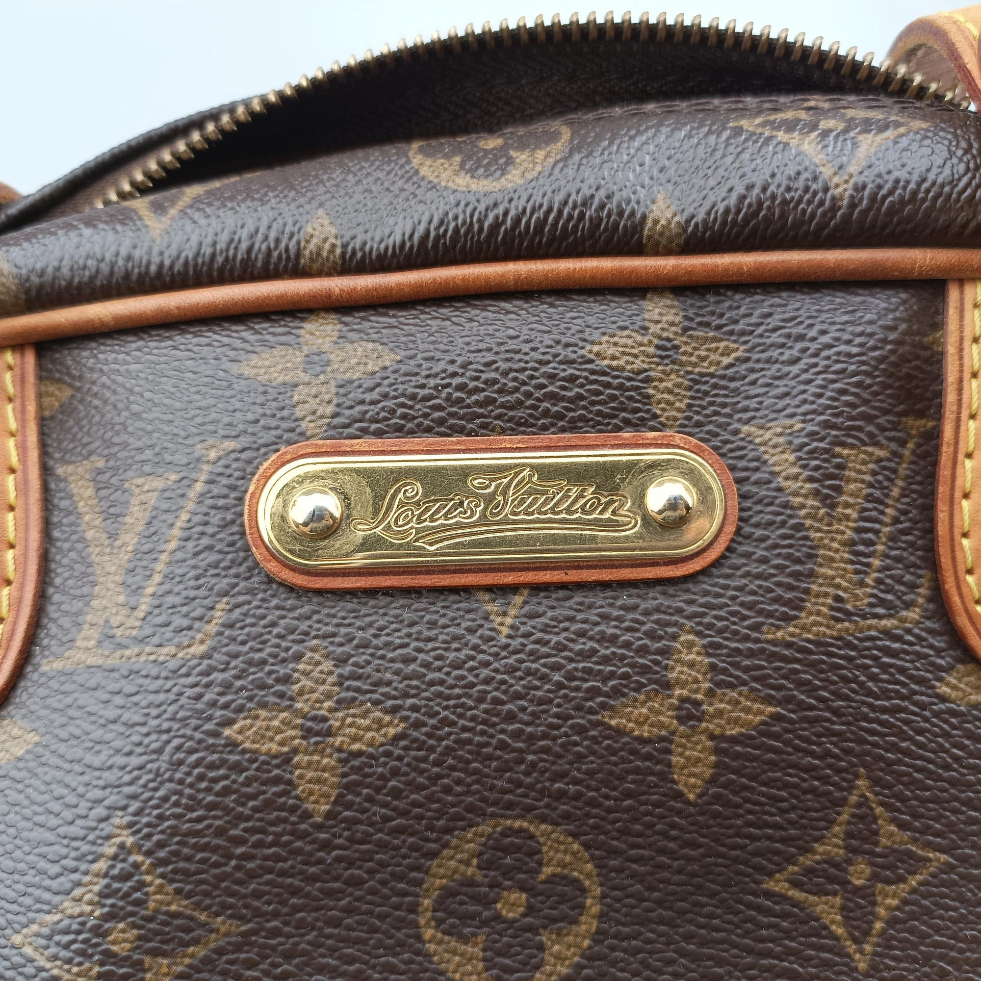Secondhand Louis Vuitton MONTORGUEI PM brown Monogram Canvas M95565 shoulderbag | stylenewstar