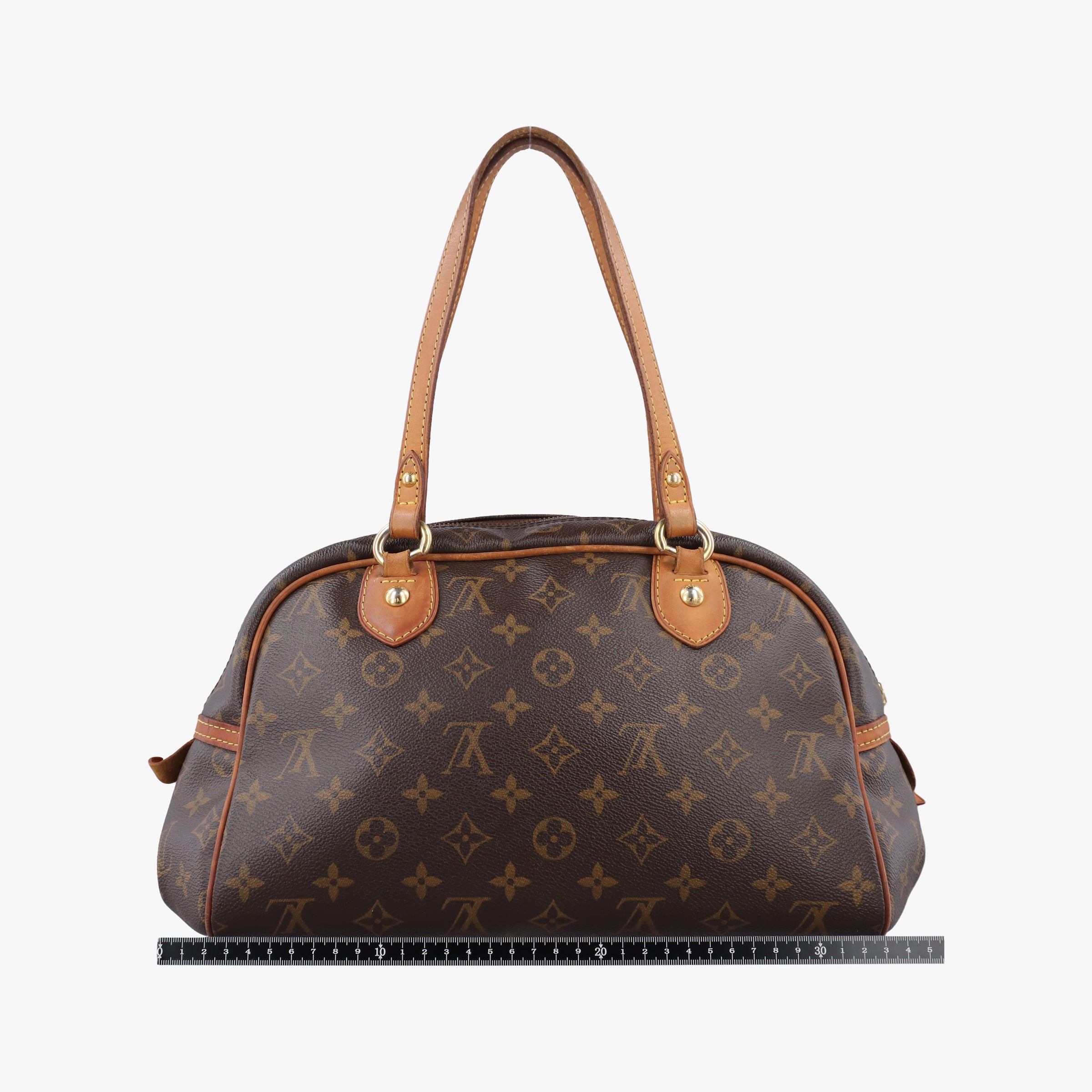 Secondhand Louis Vuitton MONTORGUEI PM brown Monogram Canvas M95565 shoulderbag | stylenewstar