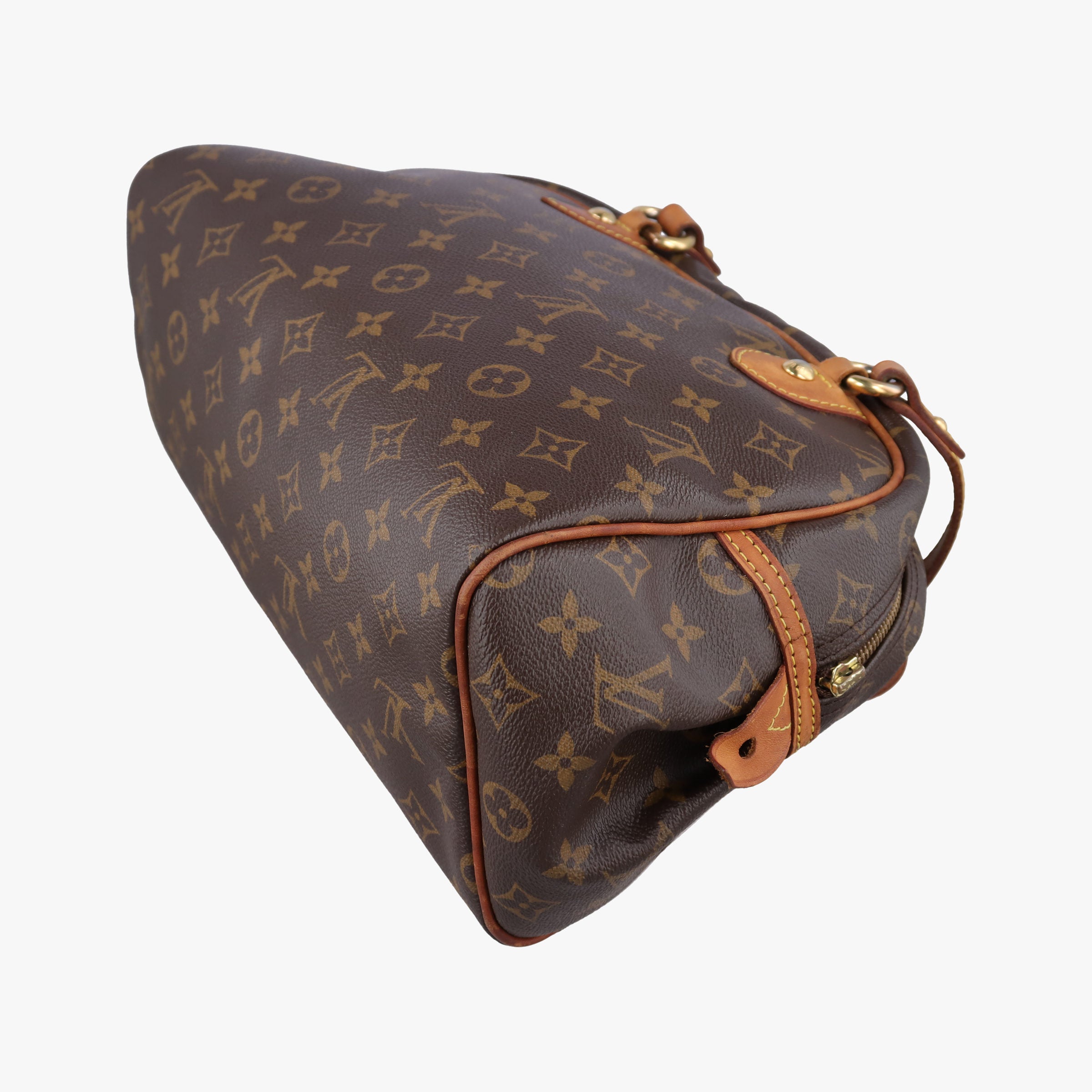 Secondhand Louis Vuitton MONTORGUEI PM brown Monogram Canvas M95565 shoulderbag | stylenewstar