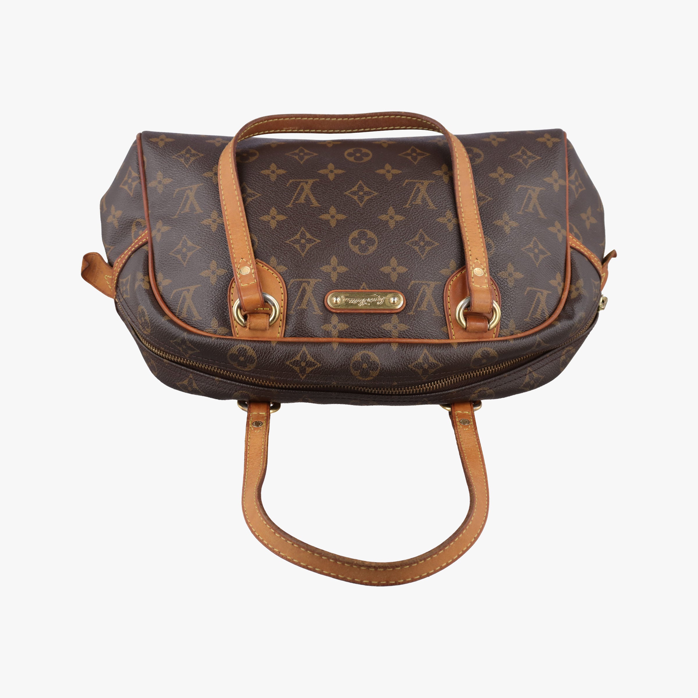 Secondhand Louis Vuitton MONTORGUEI PM brown Monogram Canvas M95565 shoulderbag | stylenewstar