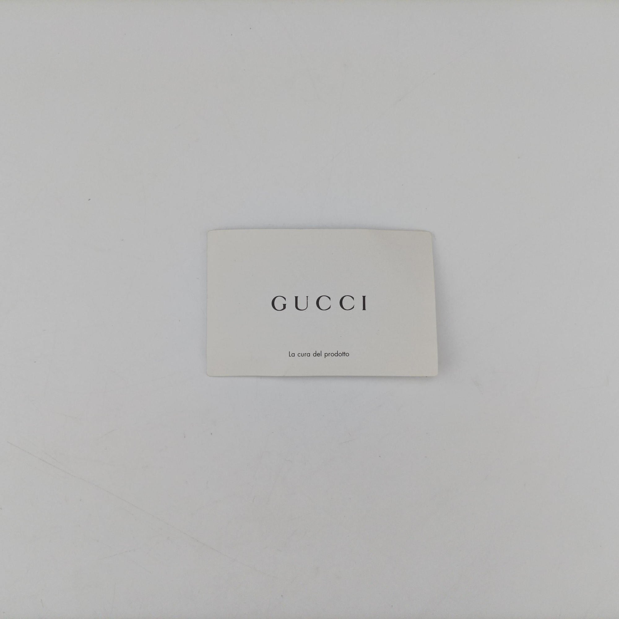 Pre-owned Gucci Print Black Leather 530412 bum bag/waist bag | stylenewstar