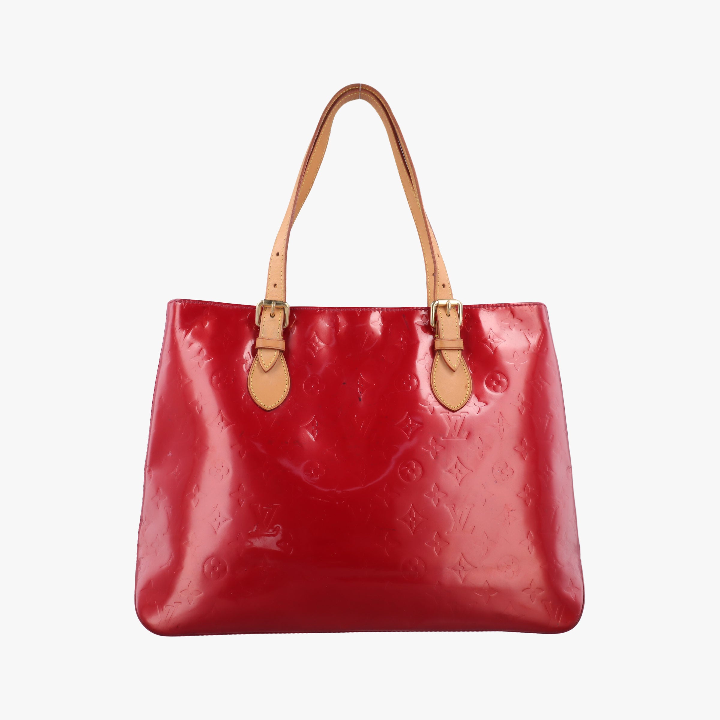 Secondhand Louis Vuitton Rosewood FRAMBOISE Vernis M91989 handbag | stylenewstar