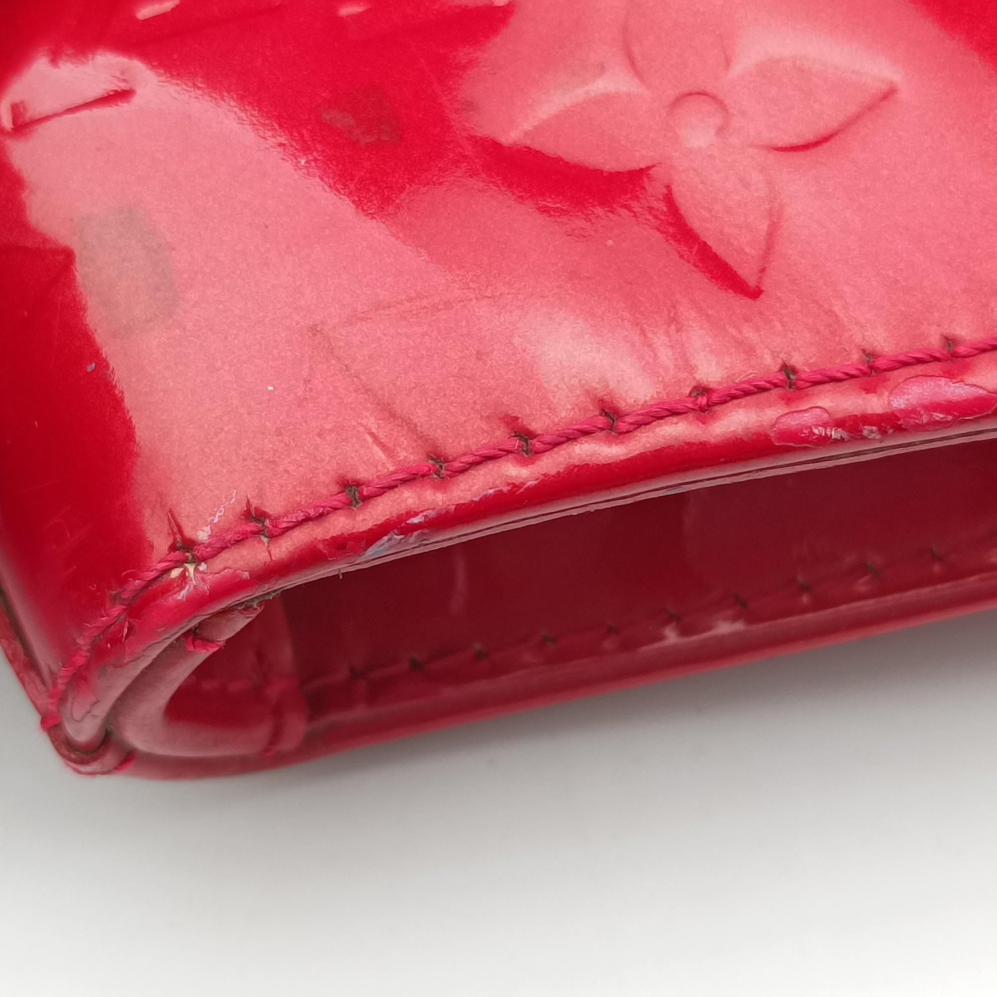 Secondhand Louis Vuitton Rosewood FRAMBOISE Vernis M91989 handbag | stylenewstar