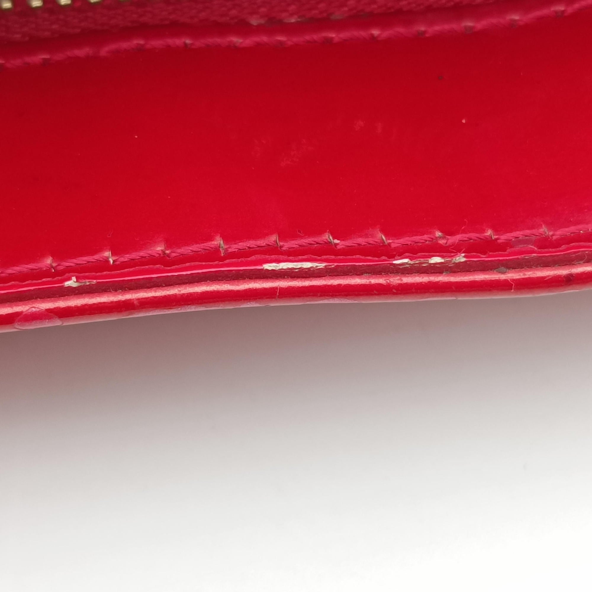 Secondhand Louis Vuitton Rosewood FRAMBOISE Vernis M91989 handbag | stylenewstar