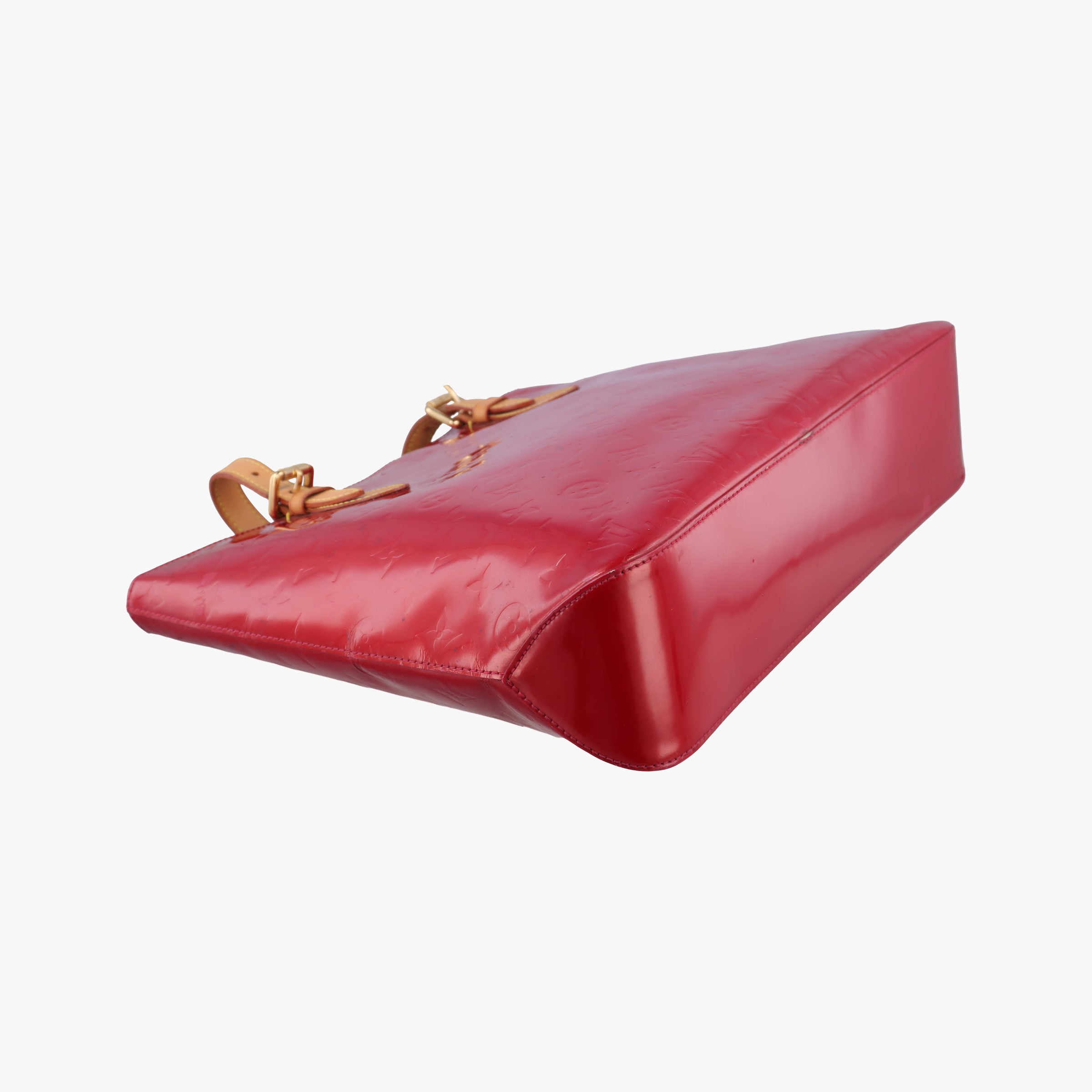 Secondhand Louis Vuitton Rosewood FRAMBOISE Vernis M91989 handbag | stylenewstar