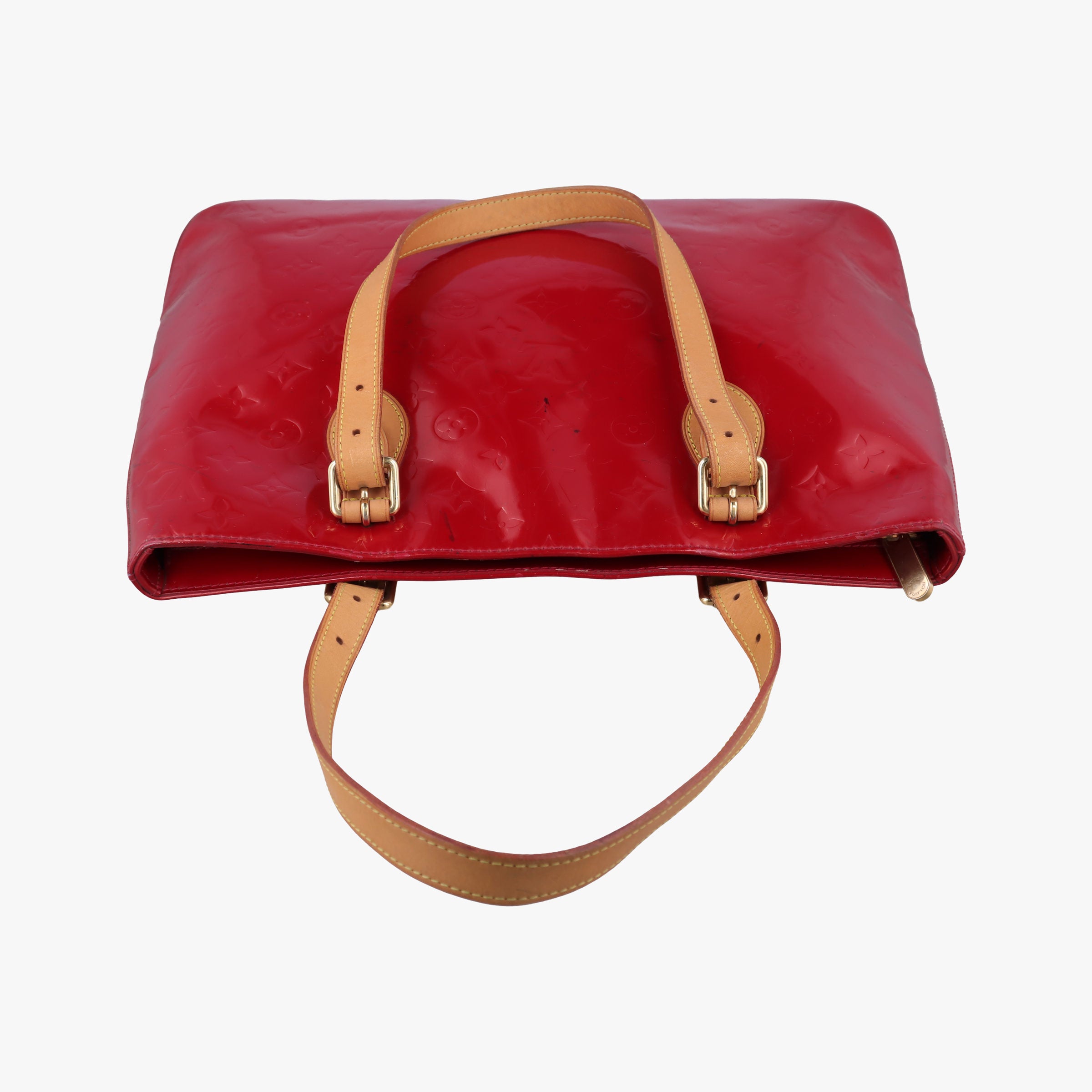 Secondhand Louis Vuitton Rosewood FRAMBOISE Vernis M91989 handbag | stylenewstar