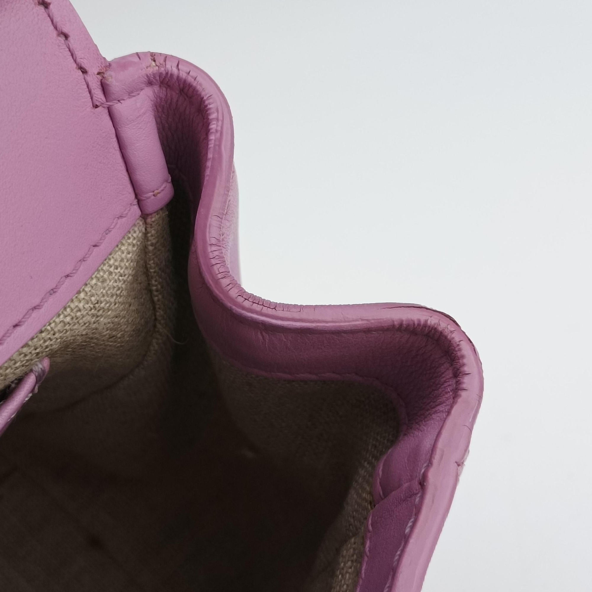Vintage VERSACE Palazzo Empire Medusa Pink Leather  shoulderbag | stylenewstar