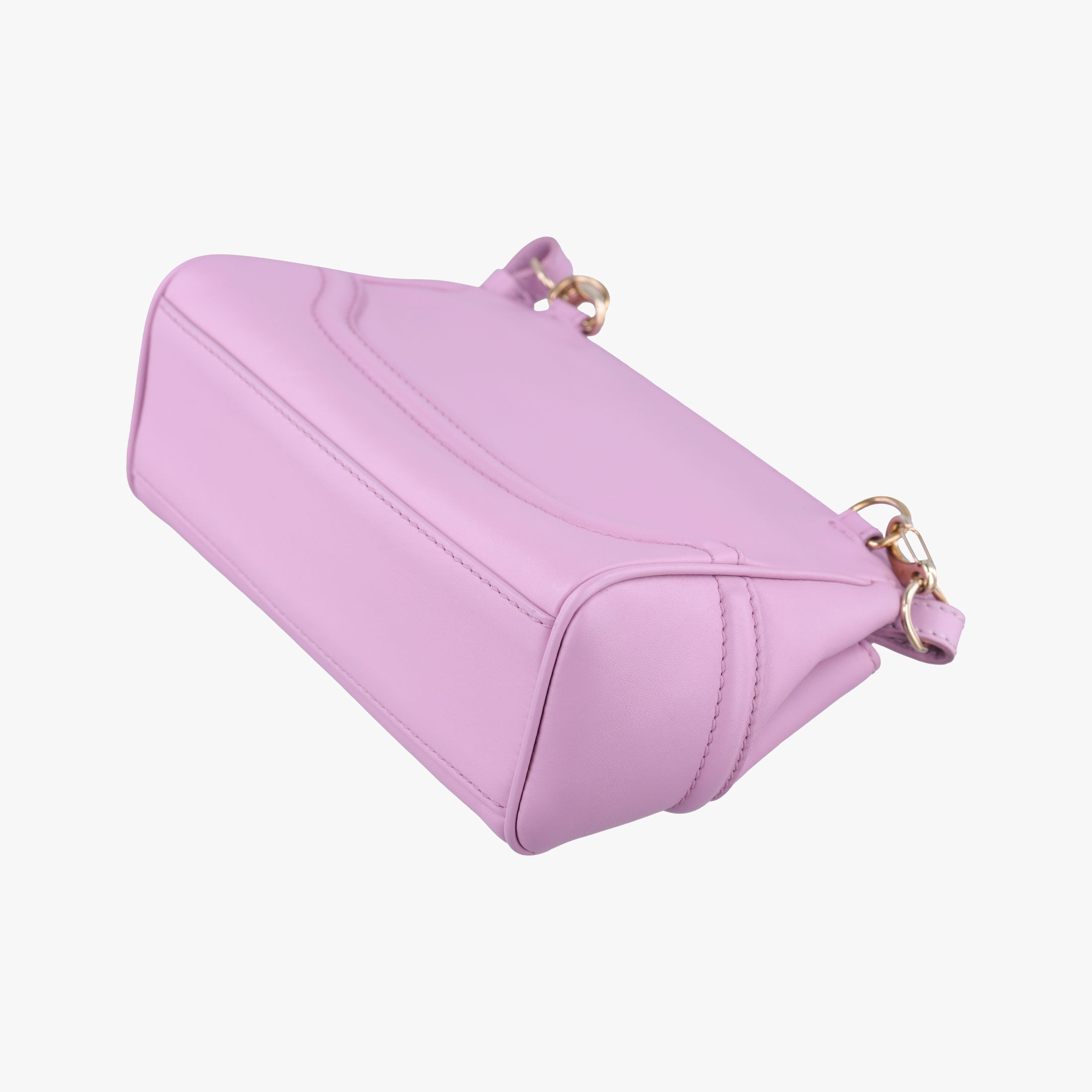 Vintage VERSACE Palazzo Empire Medusa Pink Leather  shoulderbag | stylenewstar