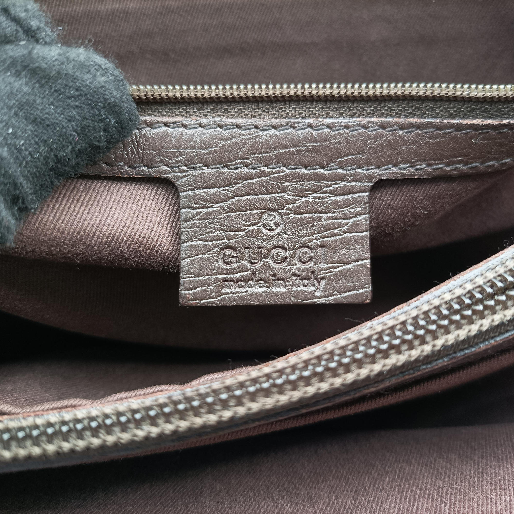Vintage Gucci GG canvas bamboo Beige × brown Canvas×Leather 112526 handbag | stylenewstar