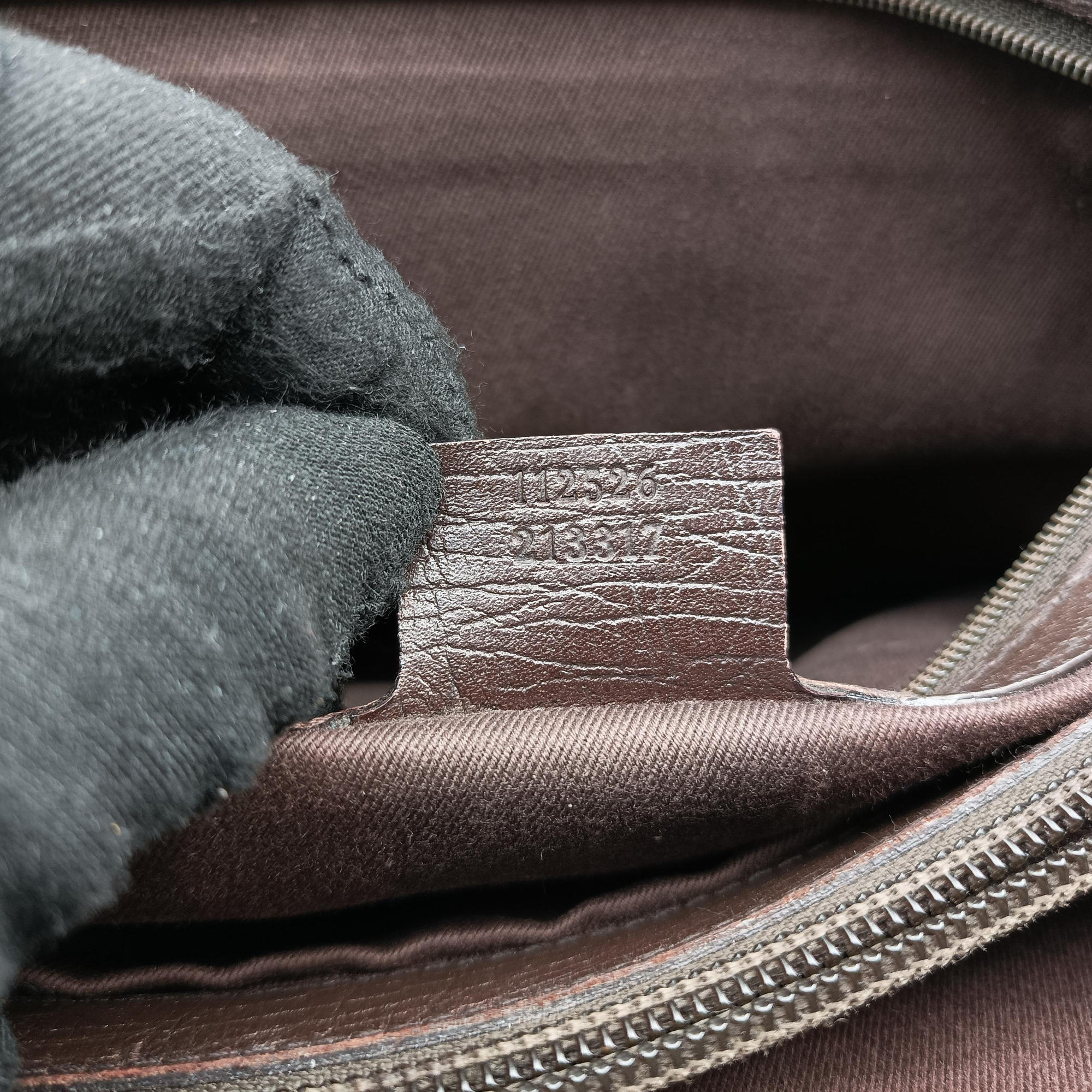 Vintage Gucci GG canvas bamboo Beige × brown Canvas×Leather 112526 handbag | stylenewstar
