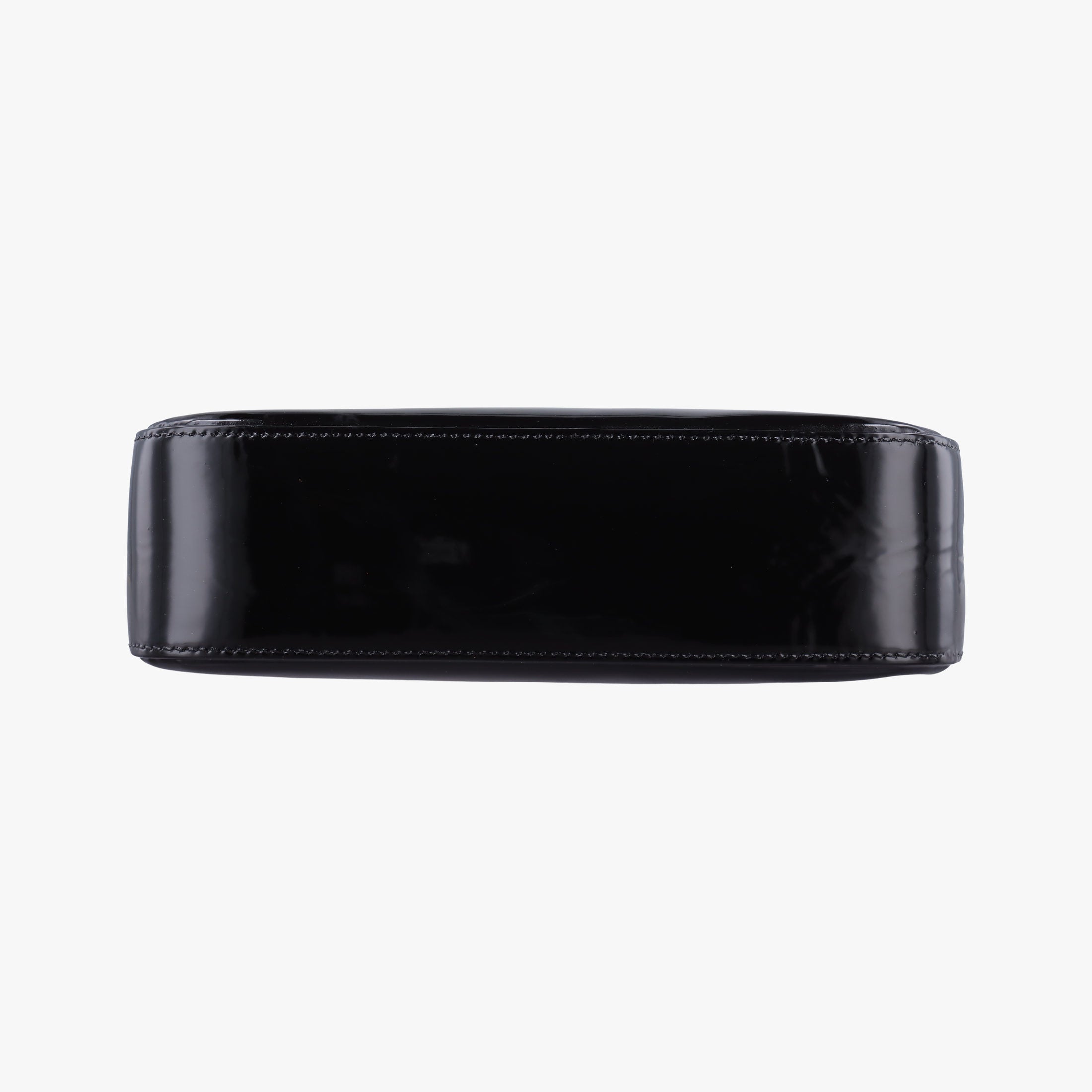 Pre-owned Prada Re-Edition Black Patent leather  shoulderbag | stylenewstar