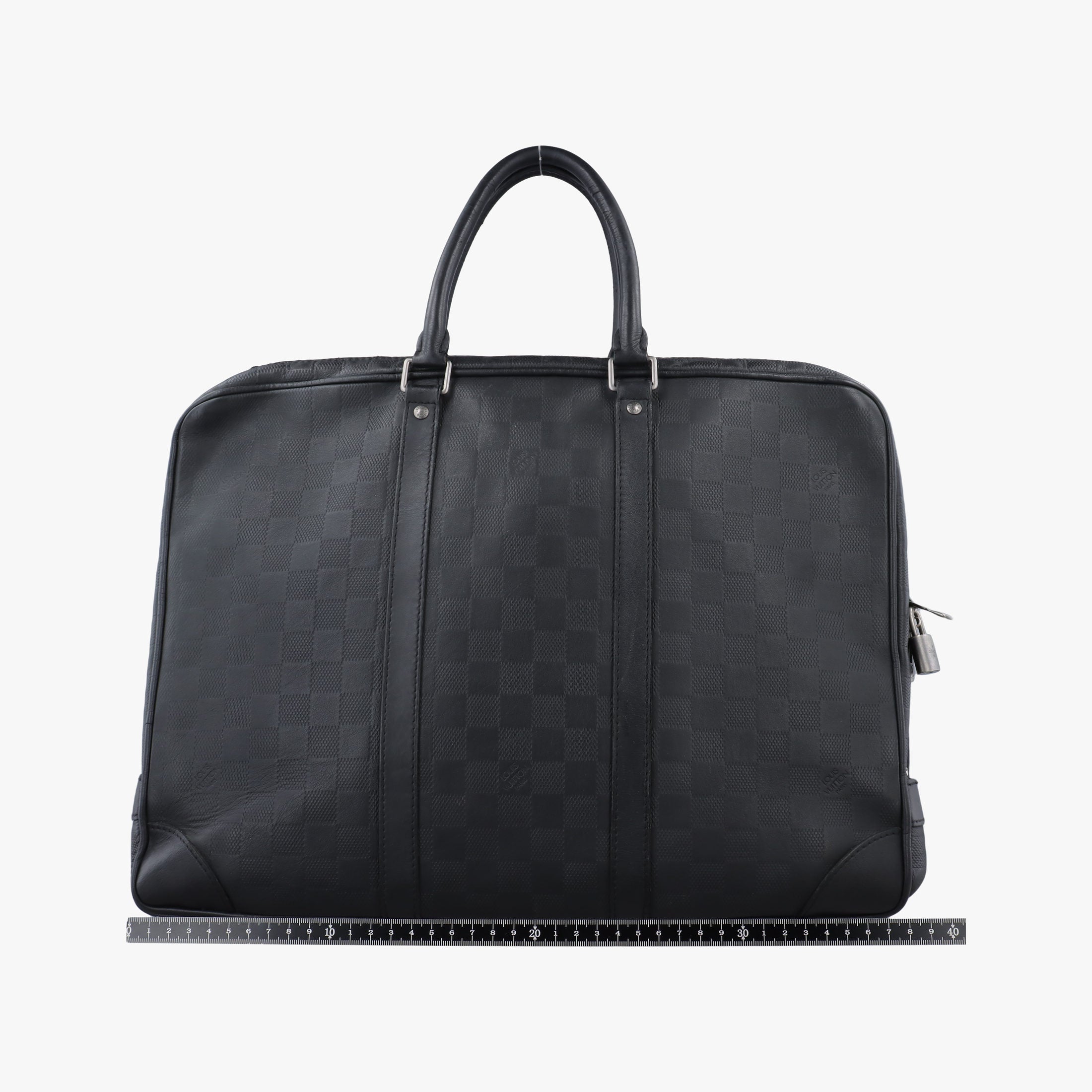 Secondhand Louis Vuitton Porte-Document Voyage onyx Damier Infini N41146 handbag | stylenewstar