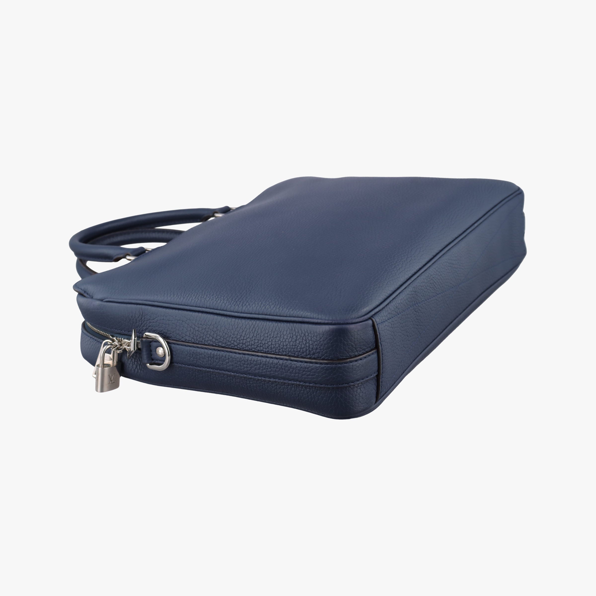 Vintage Louis Vuitton Taurillon Armand Briefcase Navy Leather M54380 shoulderbag | stylenewstar