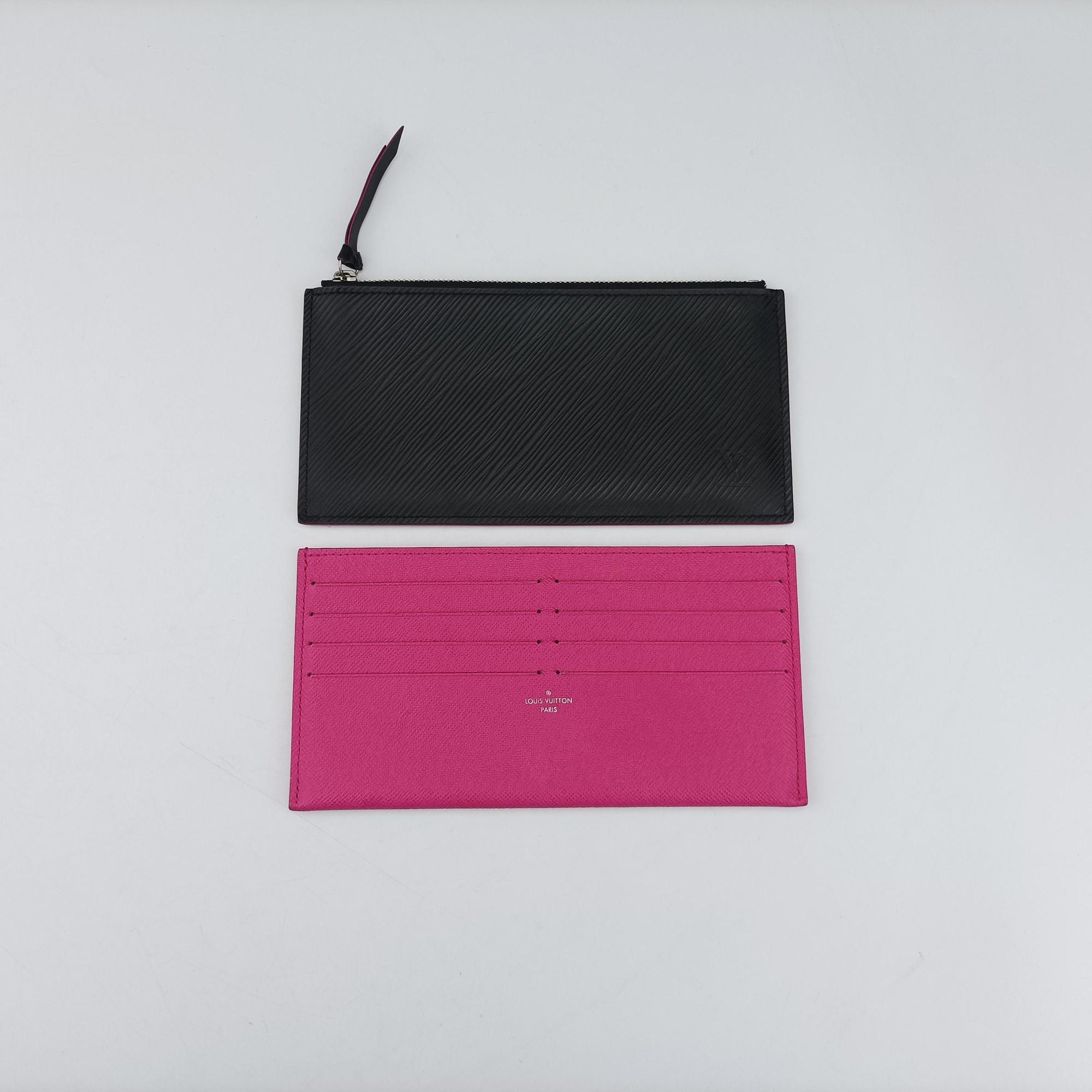 Secondhand Louis Vuitton Pochette Felice Noir×Pink Epi M64579 shoulderbag | stylenewstar