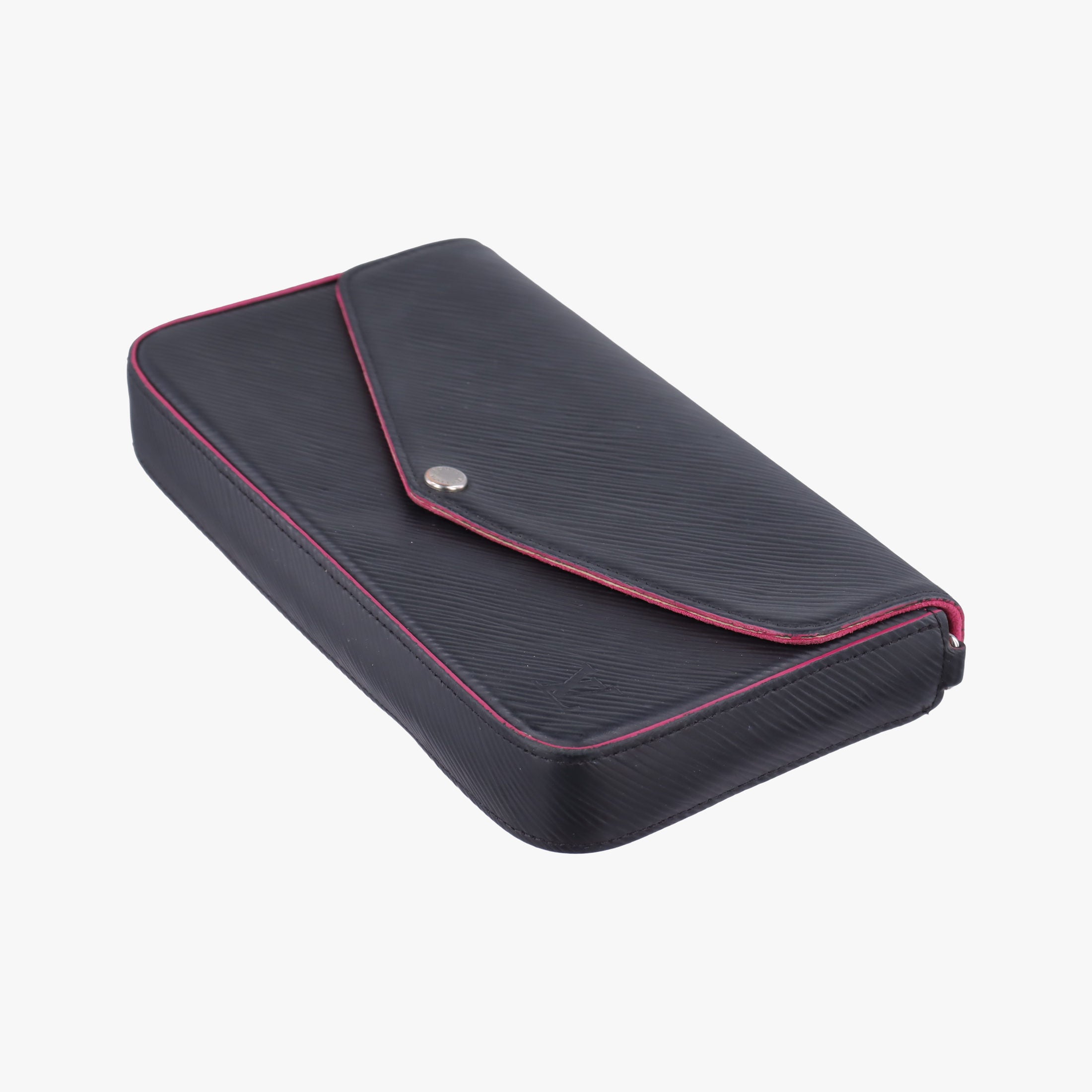 Secondhand Louis Vuitton Pochette Felice Noir×Pink Epi M64579 shoulderbag | stylenewstar