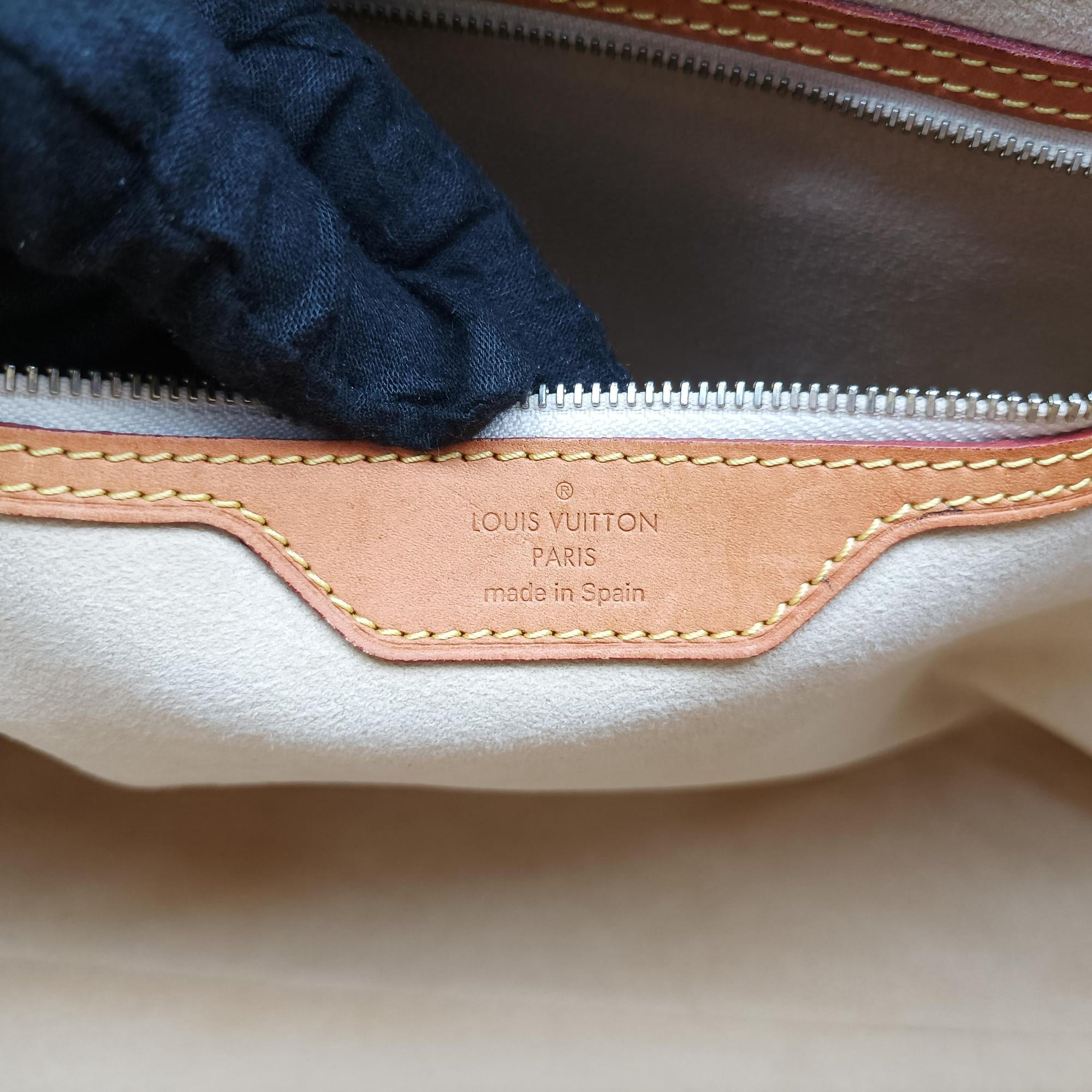 Vintage Louis Vuitton HAMPSTEAD MM AZUR Damier Canvas N51206 handbag | stylenewstar