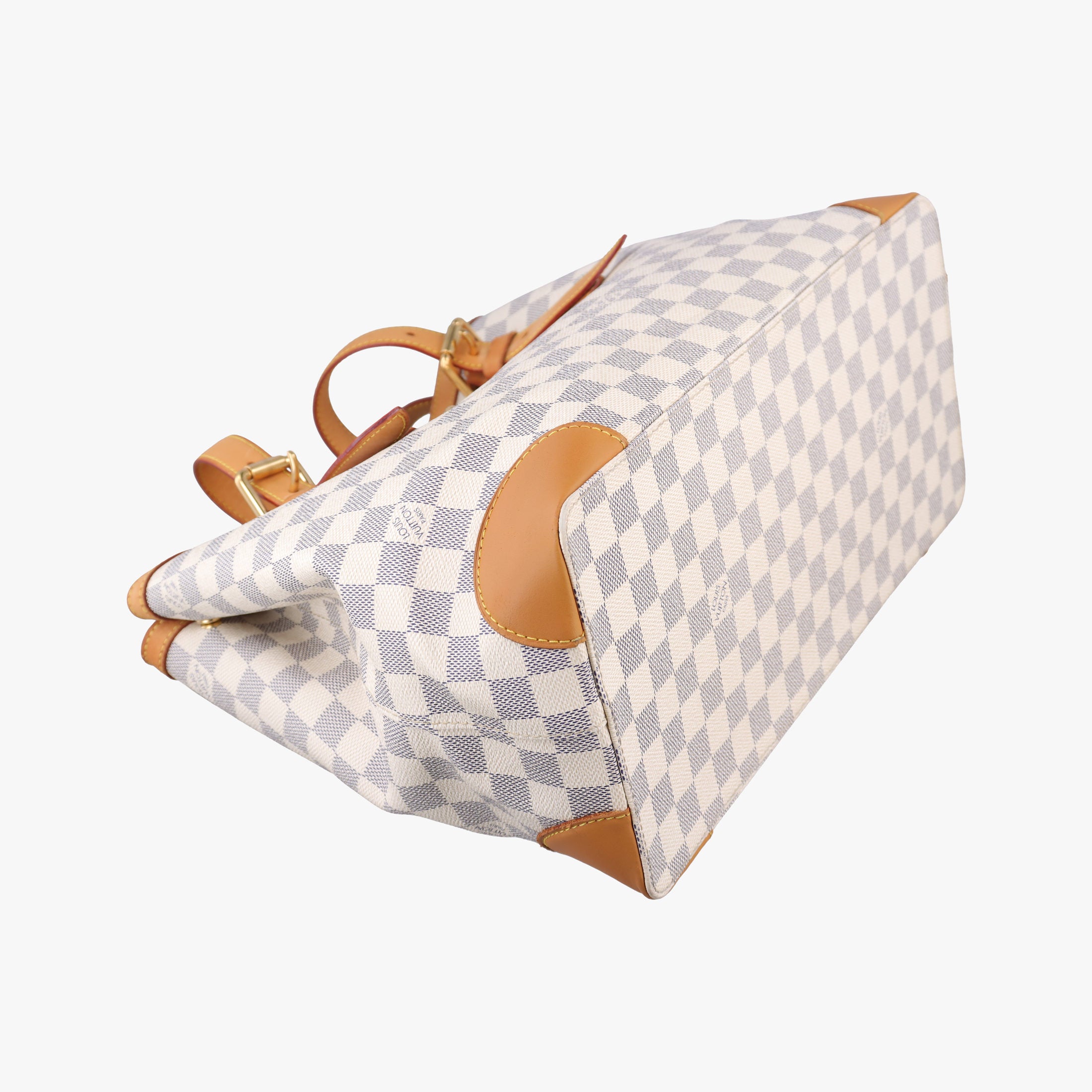 Vintage Louis Vuitton HAMPSTEAD MM AZUR Damier Canvas N51206 handbag | stylenewstar